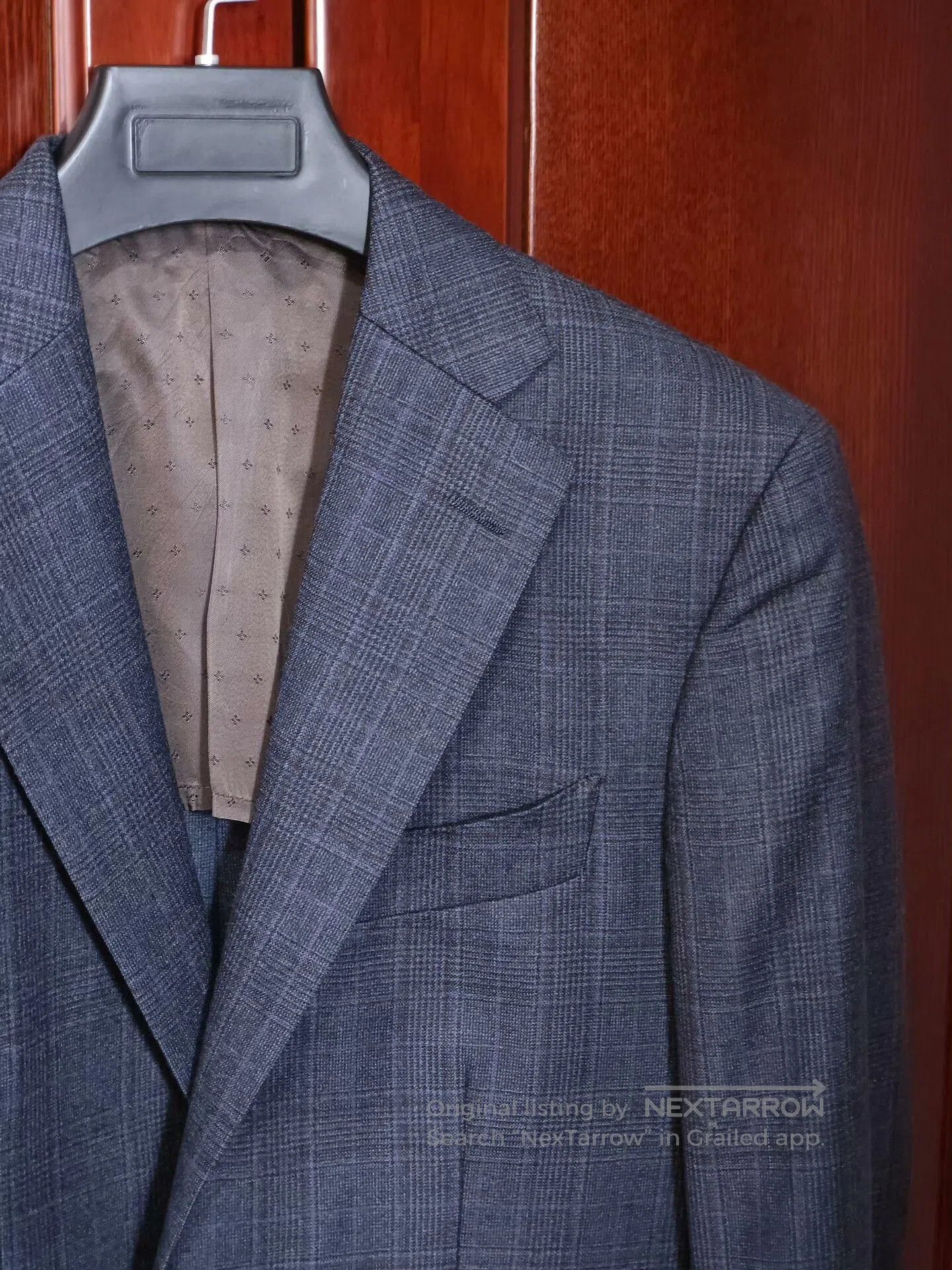 Tallia Custom Italian Wool Blend Suit Jacket. Size US M / EU 48-50 / 2 - 2 Thumbnail
