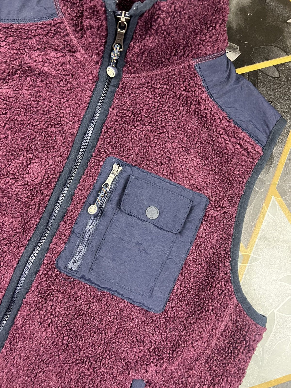 Brooks Brothers Brook Brothers Men’s Sherpa Fleece Vests Size US S / EU 44-46 / 1 - 3 Thumbnail