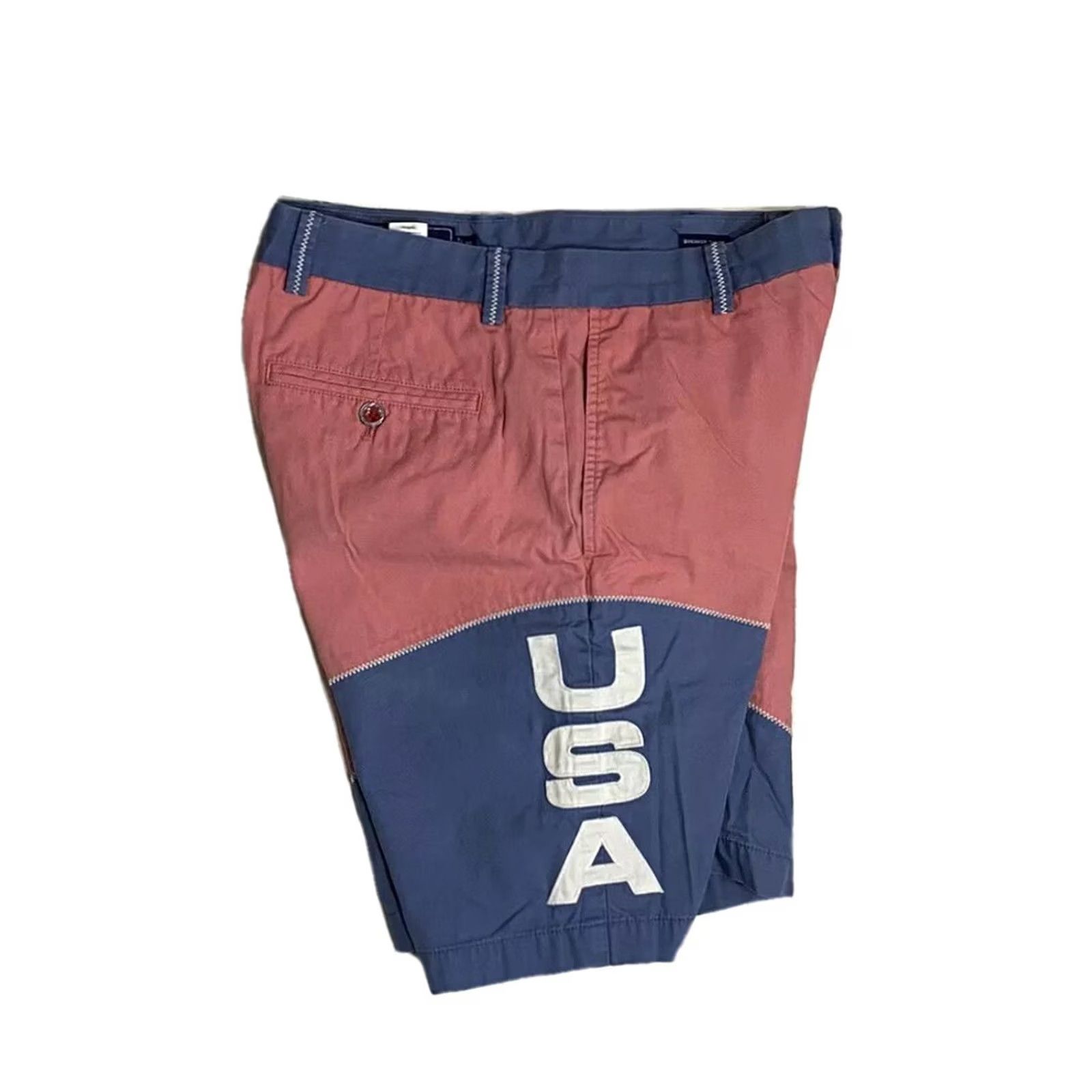 Vineyard Vines Vineyard Vines Men's Blue Pink USA Breaker Chino Shorts size 30 Size US 30 / EU 46 - 2 Thumbnail