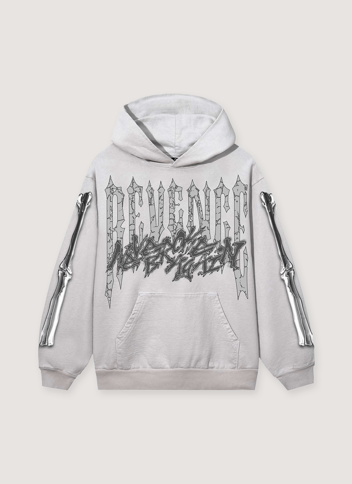 Chromed Out Sweatshirt Cement