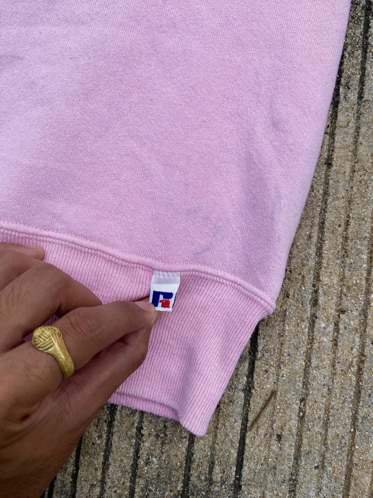 Russell Athletic × Vintage Faded Pink Russell Athletic Sweatshirt Custom Size US M / EU 48-50 / 2 - 6 Thumbnail