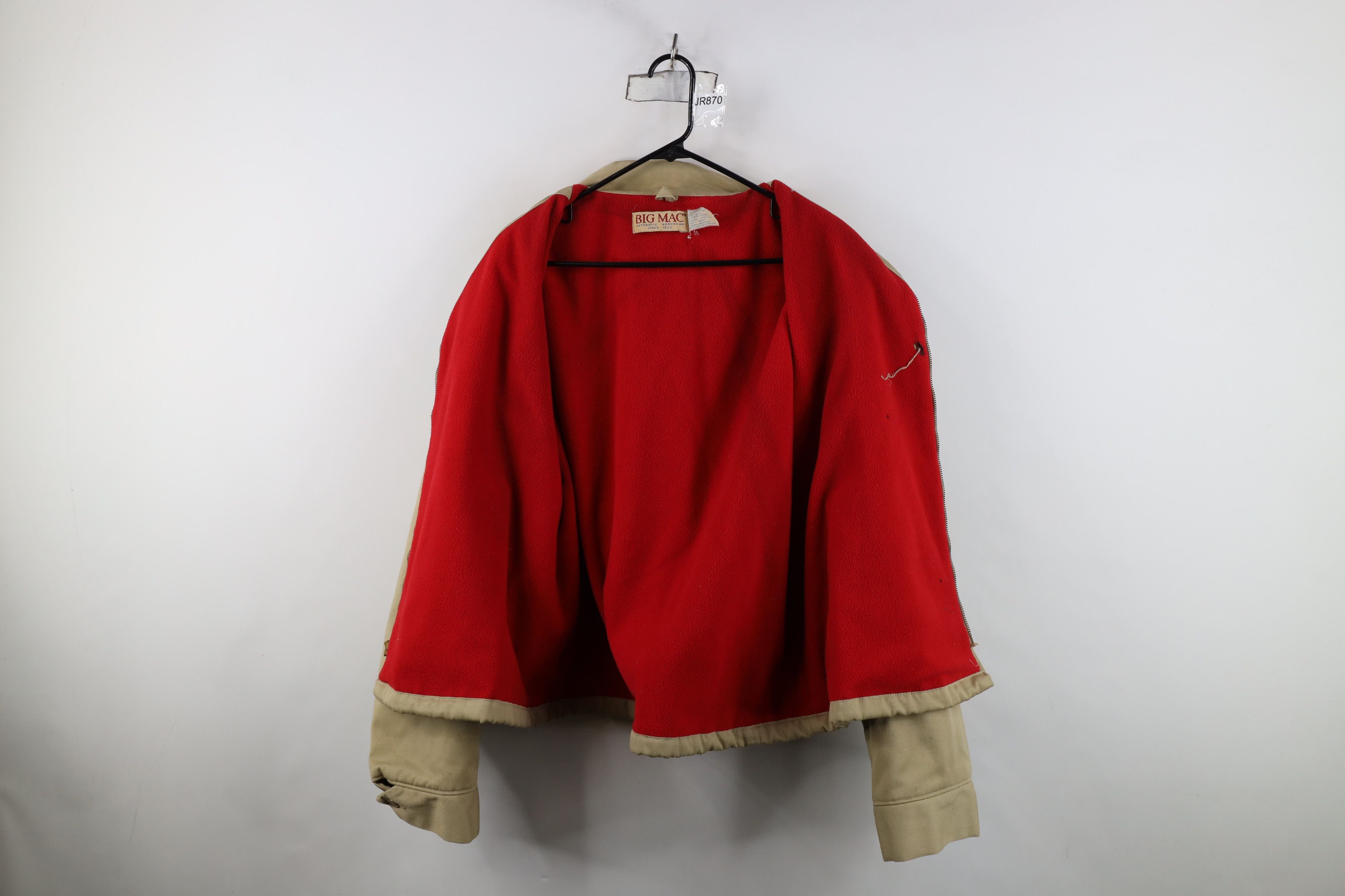 Vintage Vintage 70s Big Mac Fleece Lined Workwear Bomber Jacket USA Size US XL / EU 56 / 4 - 11 Thumbnail