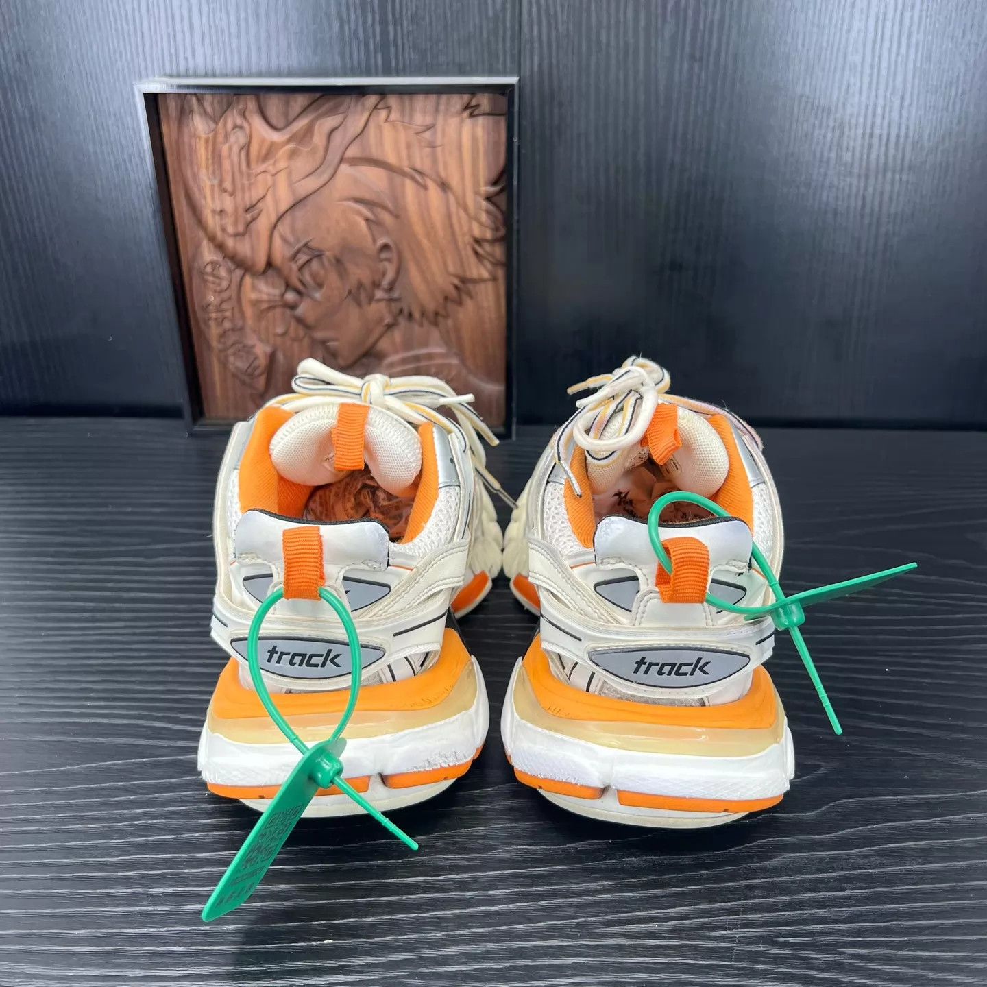 Balenciaga Balenciaga Track White Orange 35 Size US 4.5 / IT 34.5 - 5 Thumbnail