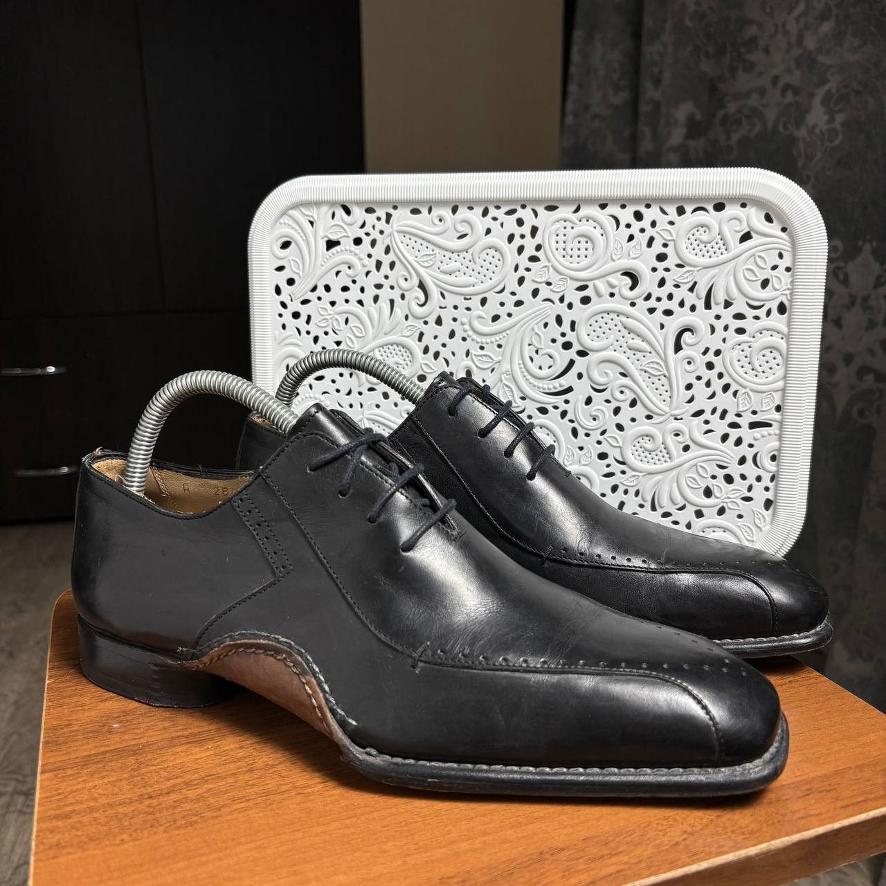 Pal Zileri Pal Zileri Oxford Split Toe Dress Shoes Made in Italy Size US 7 / EU 40 - 1 Thumbnail