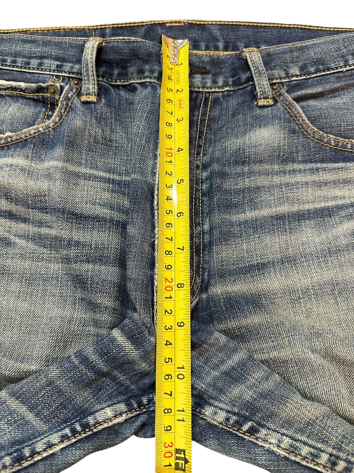 Levi's Vintage 90s Levis 703 Faded Wash Distress Baggy Jeans Size US 32 / EU 48 - 16 Thumbnail