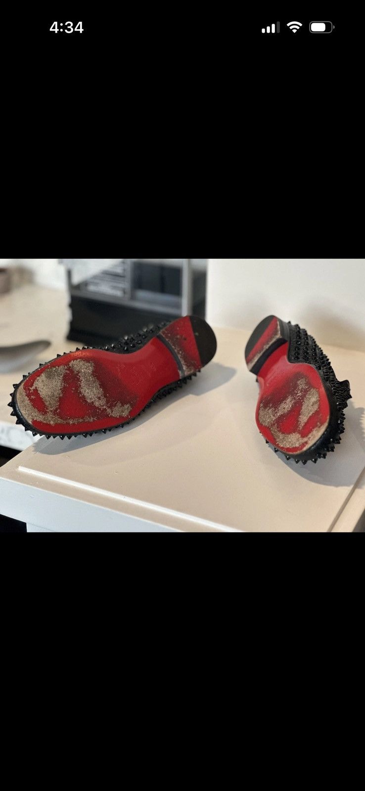 Christian Louboutin Christian Louboutin ROLLERBOY SPIKES FLAT Calf Loafers 44.5 Size US 11.5 / EU 44-45 - 11 Thumbnail