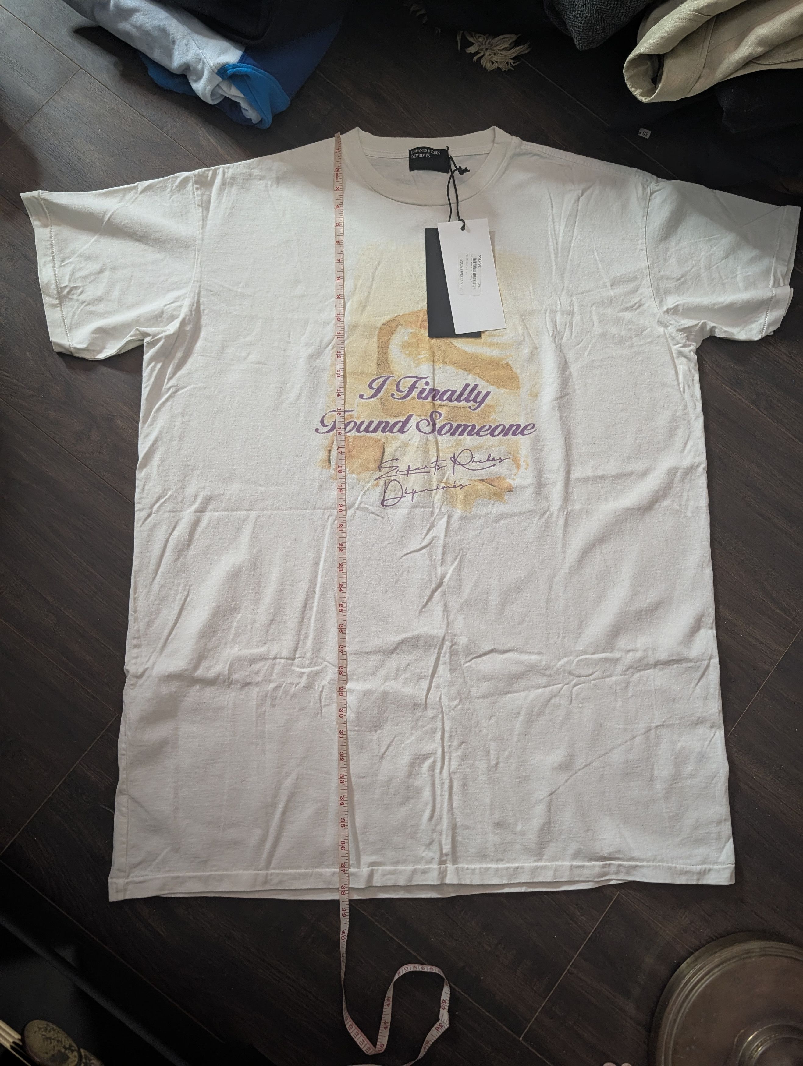 Enfants Riches Deprimes I FINALLY FOUND SOMEONE Dress t-shirt graphic print Size US S / EU 44-46 / 1 - 17 Thumbnail