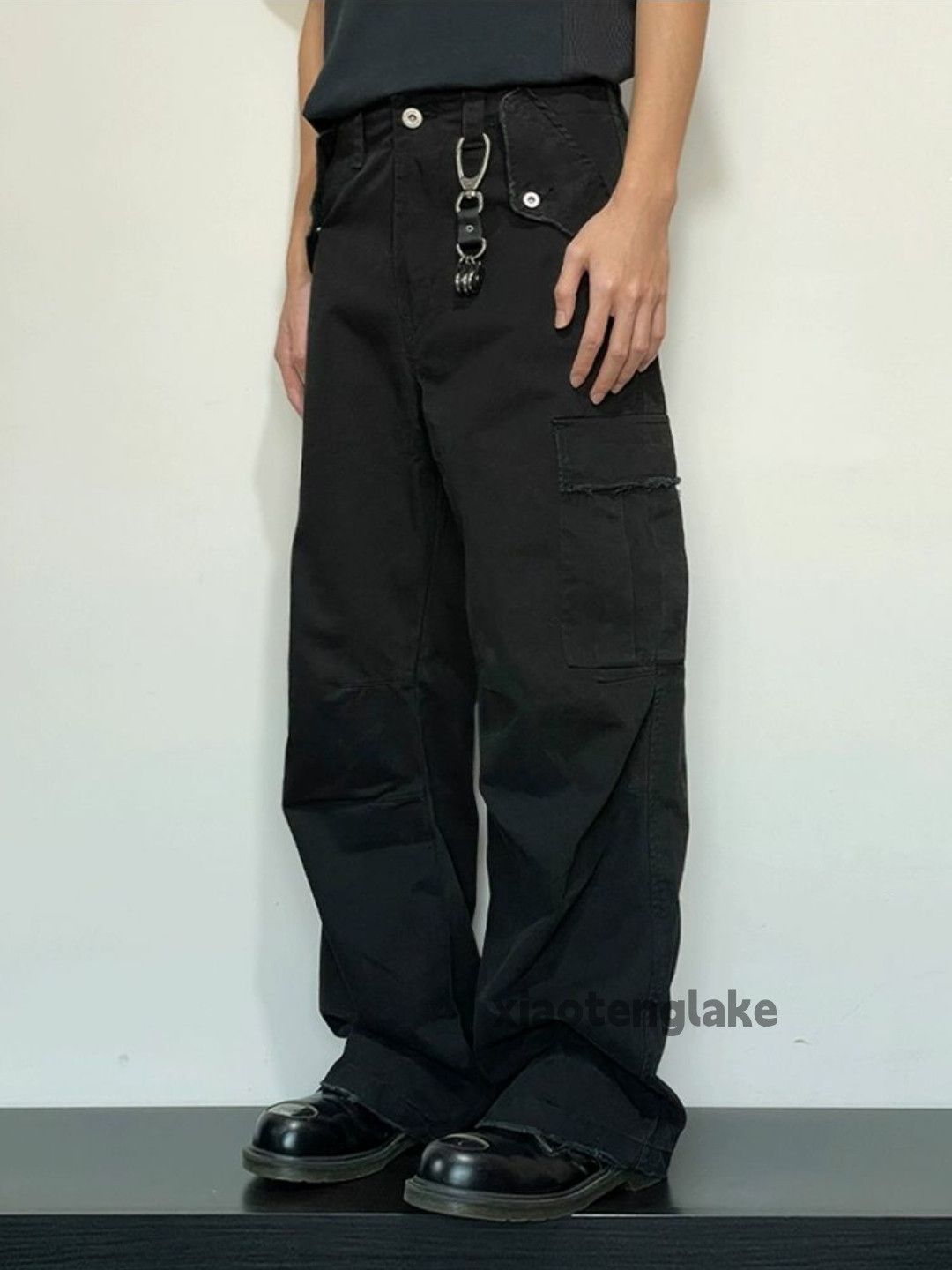 Designer × Japanese Brand × Vintage military baggy flared damaged cargo pants Size US 34 / EU 50 - 3 Thumbnail