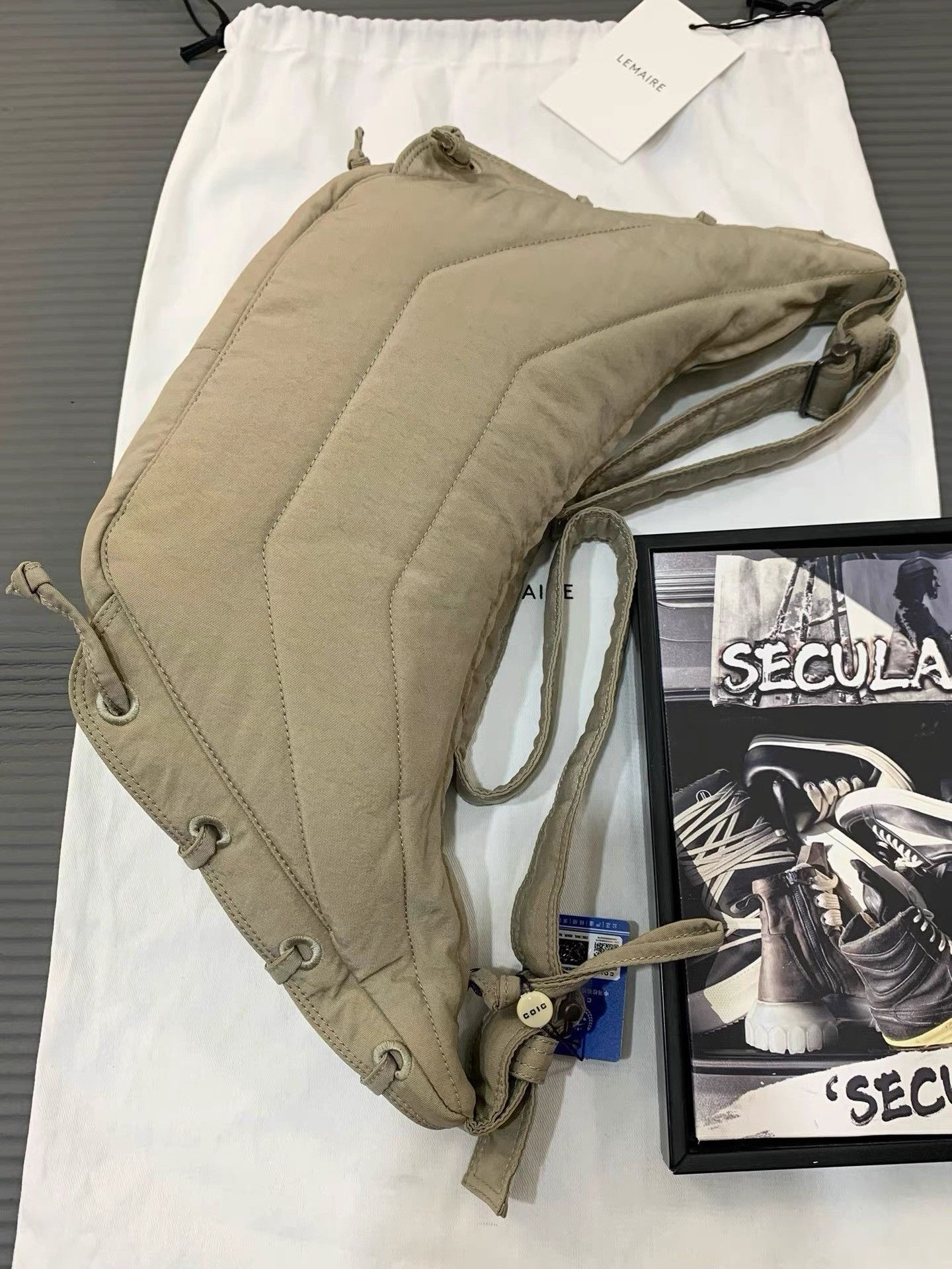 Lemaire Lemaire New Small Soft Game Hobo Bag K34 Size ONE SIZE - 4 Thumbnail