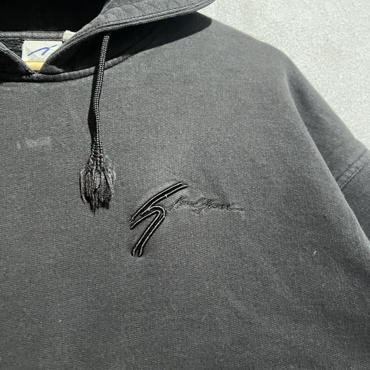 Karl Kani Vintage Karl Kani Black Hoodie 90s Hip Hop Streetwear Size US XL / EU 56 / 4 - 3 Thumbnail