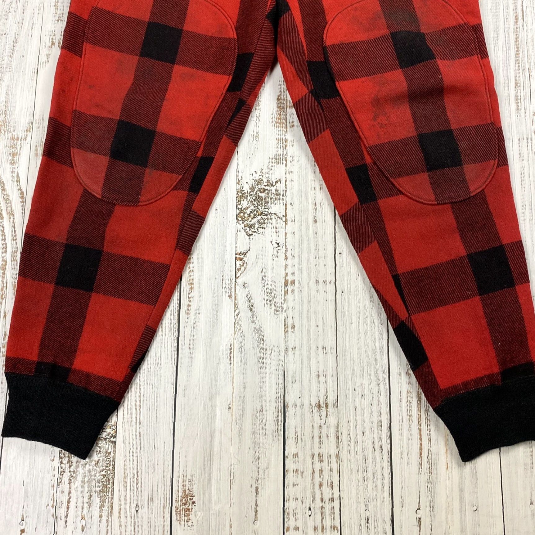 Vintage VINTAGE 70s WOOLRICH Buffalo Plaid Wool Ski Pants Red Black Size 36x31 Mens Size US 36 / EU 52 - 3 Thumbnail