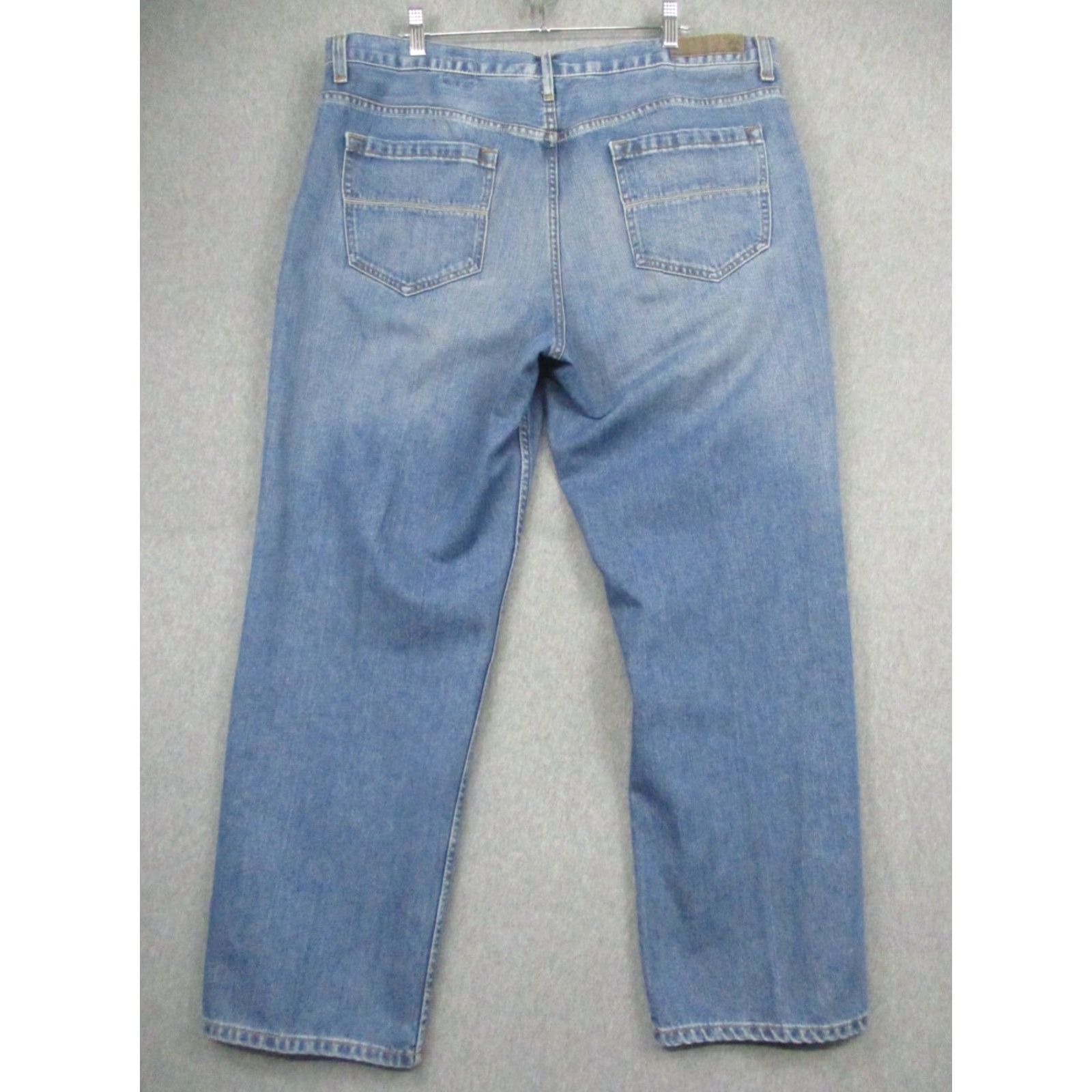 Timberland VINTAGE Timberland Jeans 38x30 Relaxed Baggy Wide Leg Y2K Mens Denim Blue 5-Pocket Jeans Mens Size US 38 / EU 54 - 3 Thumbnail