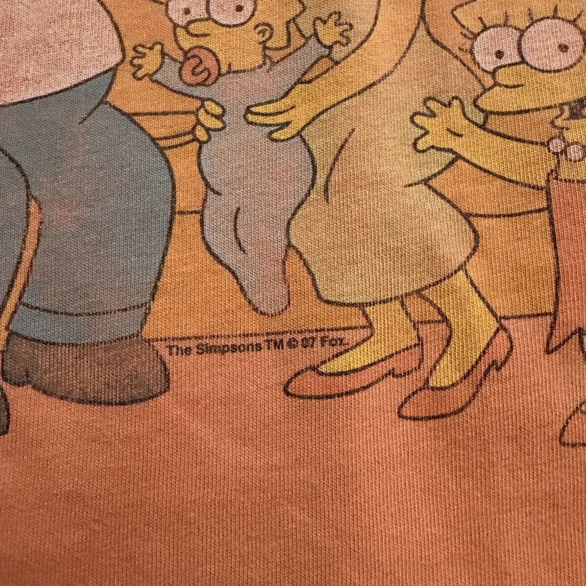 The Simpsons Vintage Y2K The Simpsons Distressed T-Shirt Size S / US 4 / IT 40 - 5 Thumbnail