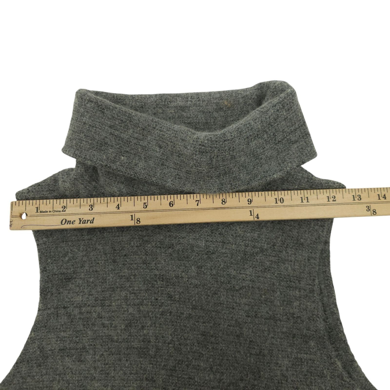 Other J.O.A. Sleeveless Turtleneck Knit Dress M Swing Mini Minimal Size M / US 6-8 / IT 42-44 - 4 Thumbnail