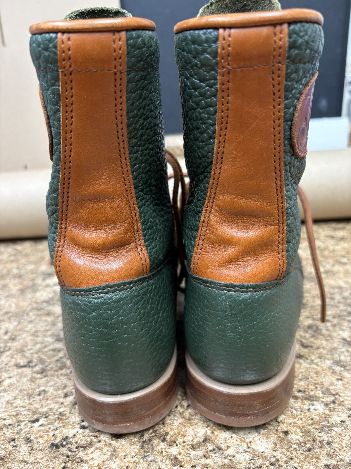 Justin Boots Vintage Justin USA Leather Lace Up Boots Kiltie Fringe 6B Size US 6 / IT 36 - 7 Thumbnail