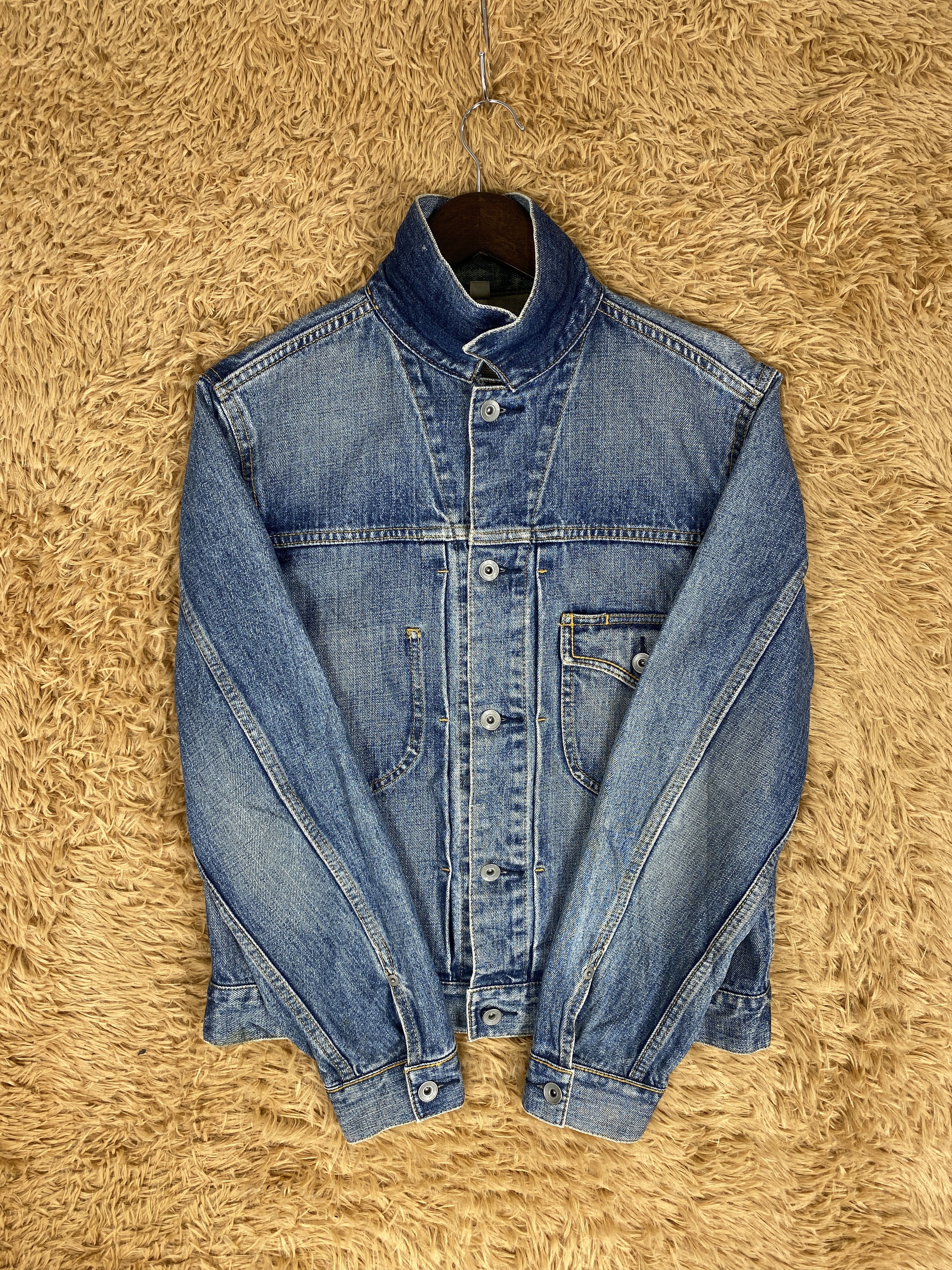 Uniqlo Vintage Uniqlo Denim Jacket J2256 Size US S / EU 44-46 / 1 - 3 Thumbnail