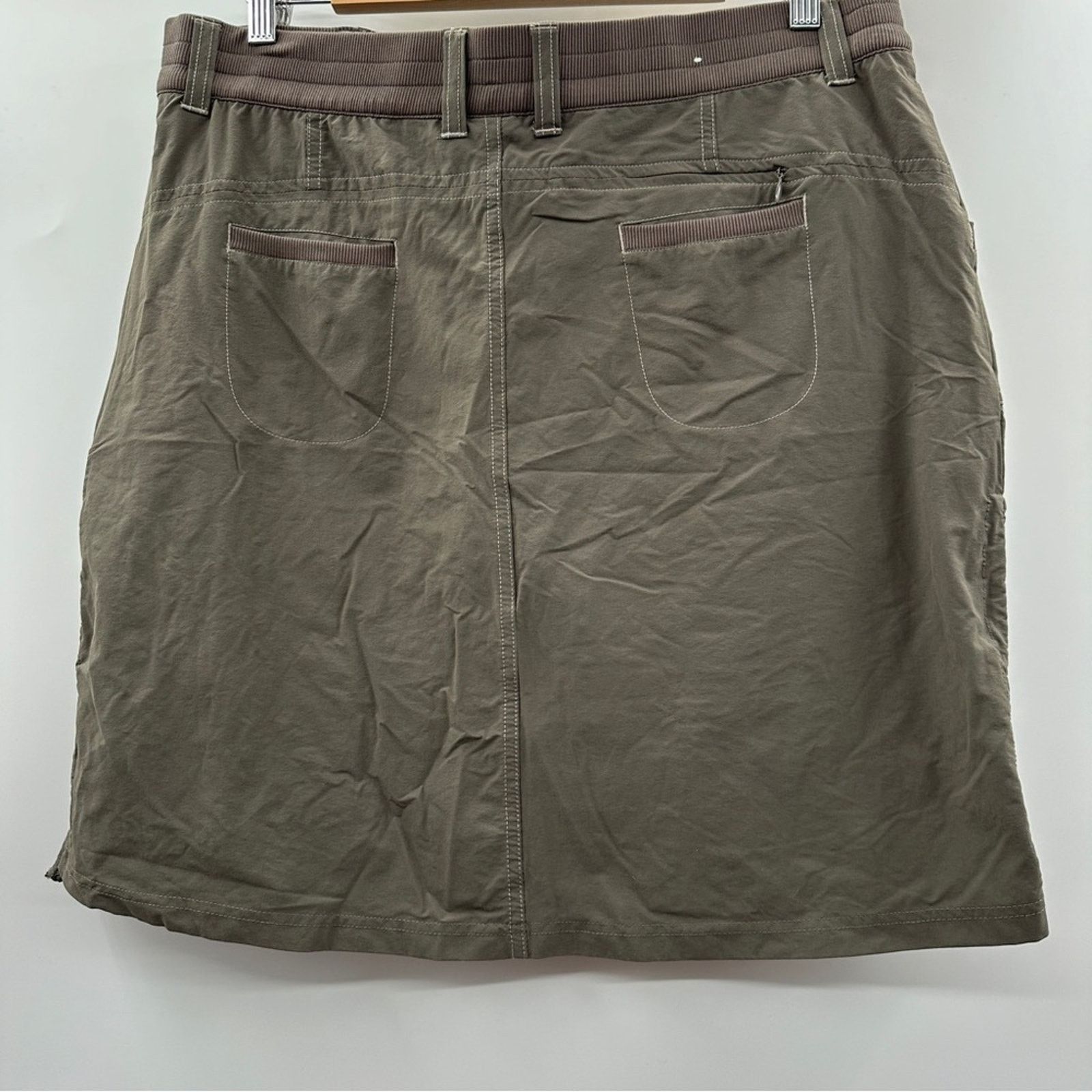 Kuhl Kuhl Durango Side Ruched Skort in Breen Sz 12 Size 34" / US 12 / IT 48 - 4 Thumbnail