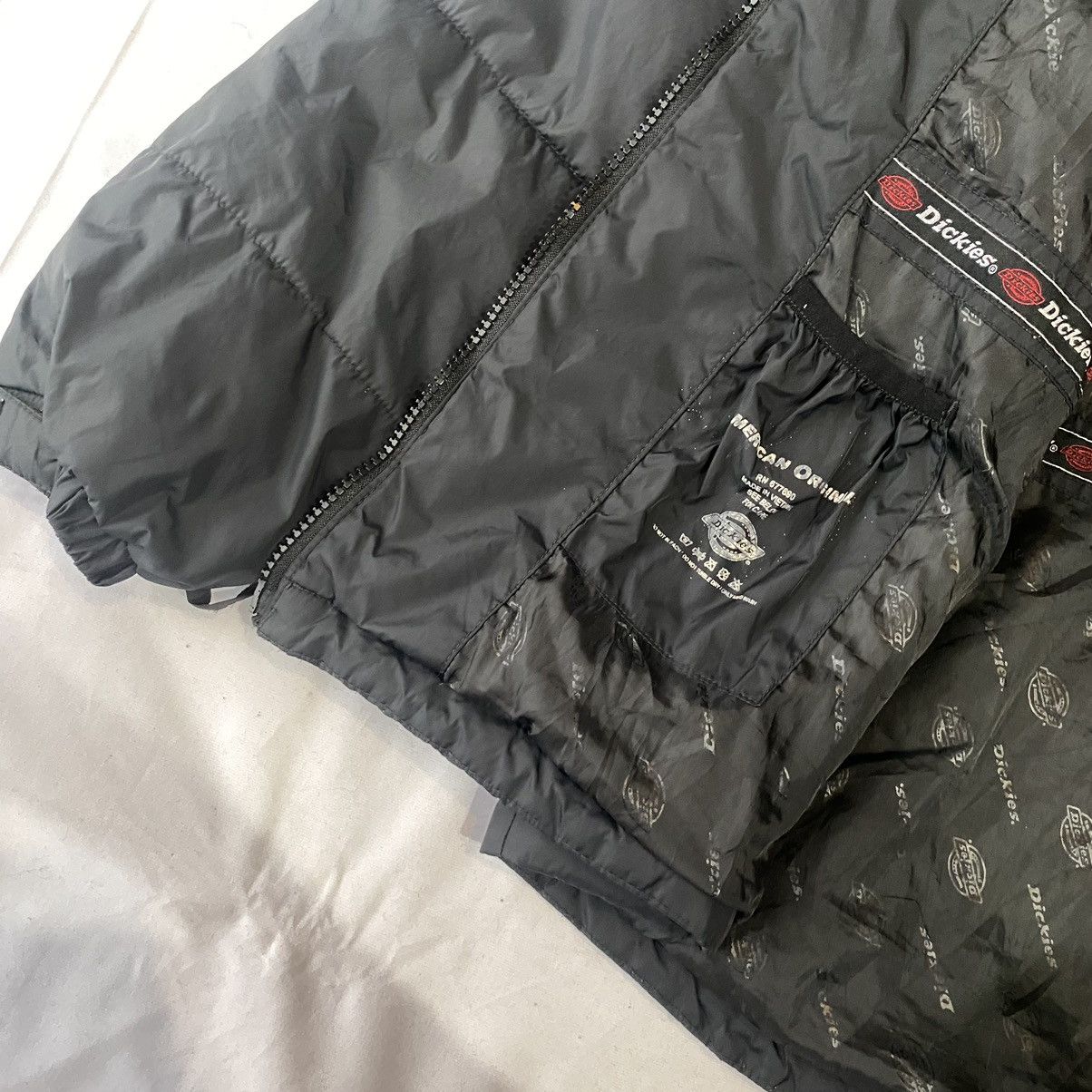 Dickies × Japanese Brand Dickies Black Puffer Down Jacket Workwear Style Size US XL / EU 56 / 4 - 12 Thumbnail