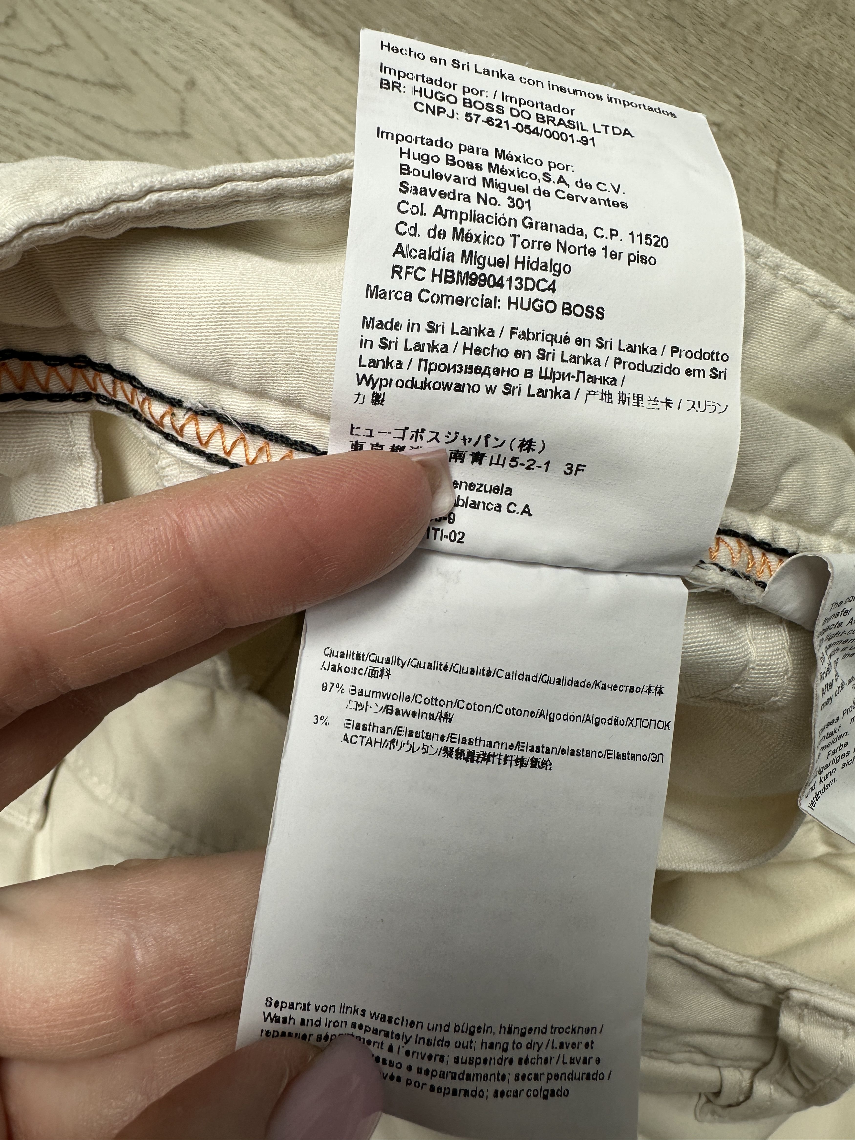 Hugo Boss Hugo Boss Mens Tapered Chino Pants Size US 32 / EU 48 - 7 Thumbnail