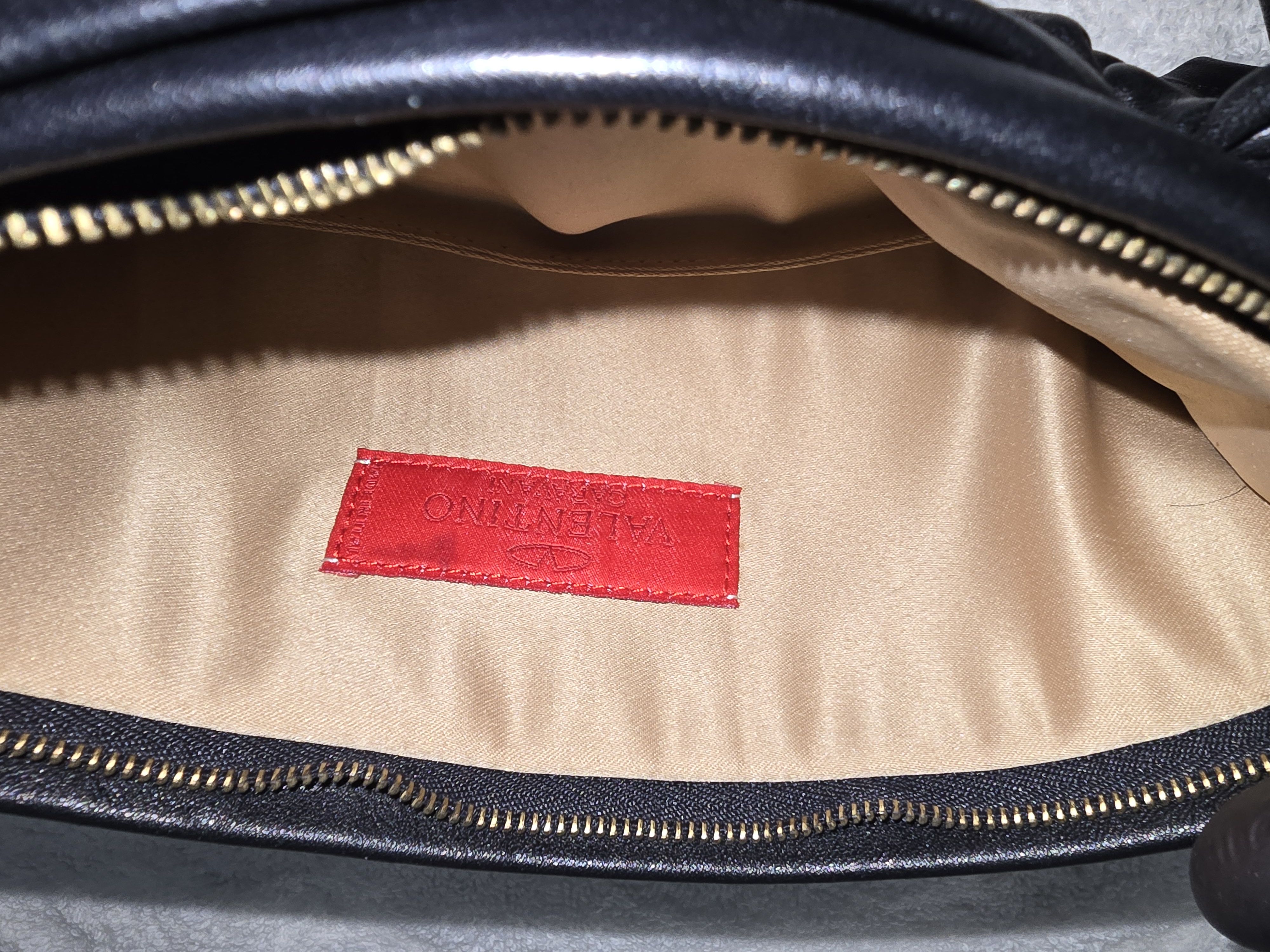 Valentino Valentino Leather Ribbon clutch bag Size ONE SIZE - 3 Thumbnail