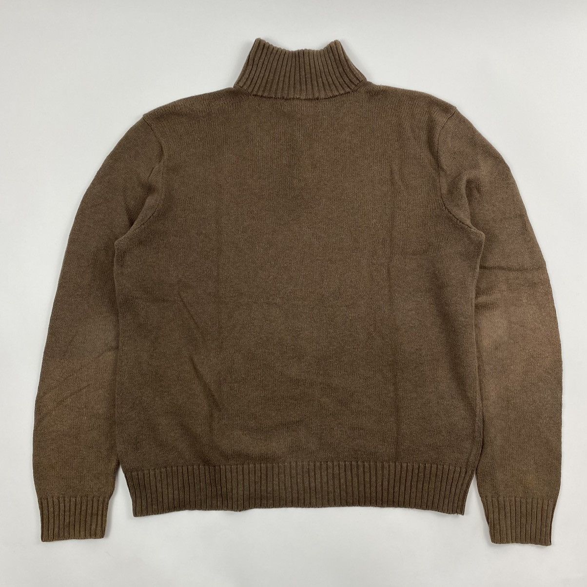 Polo Ralph Lauren Rare 🔥 polo ralph lauren half button sweater Size US M / EU 48-50 / 2 - 2 Thumbnail