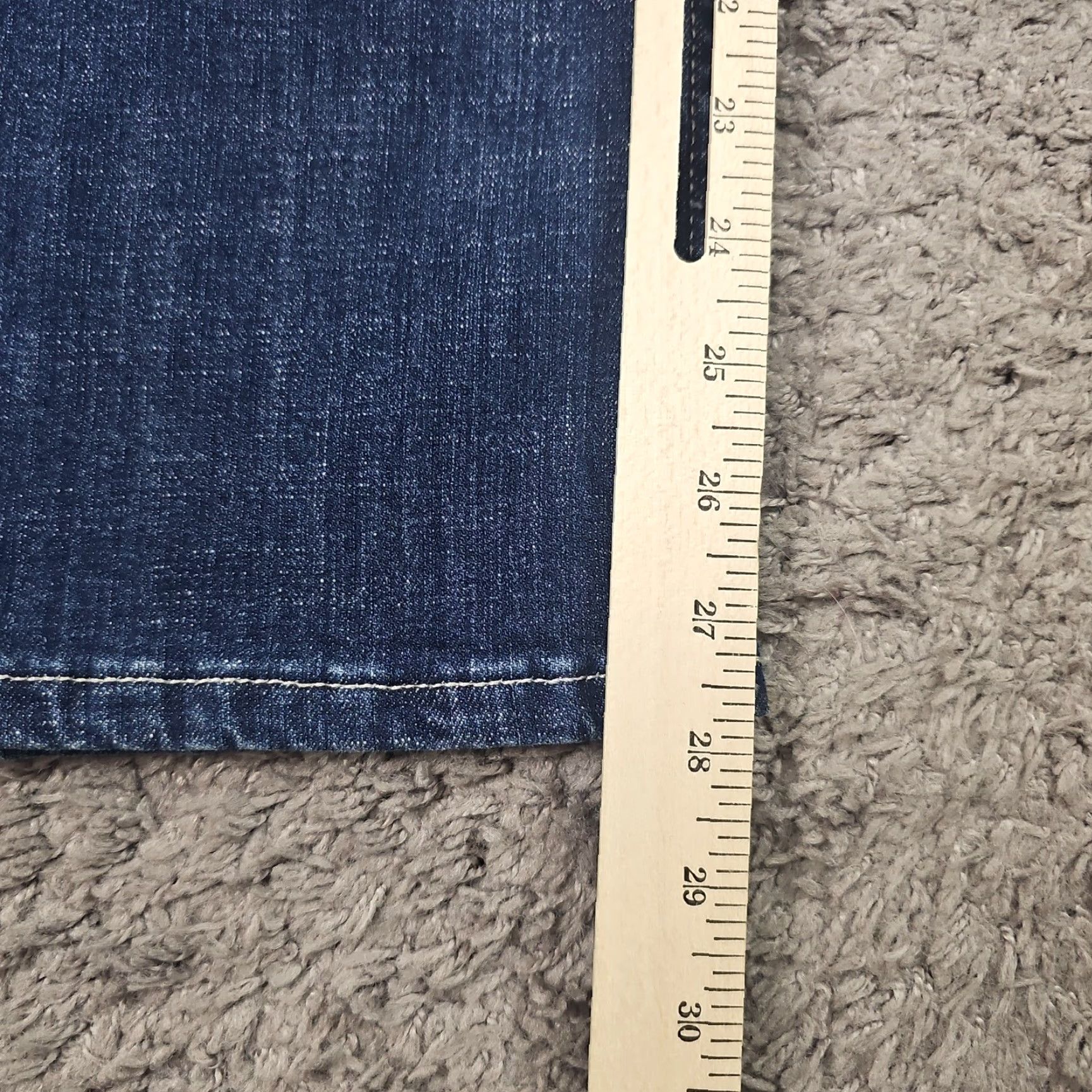 Wrangler Wrangler Jeans Womens Bootcut Denim 31x28 Mid Rise Stretch 11 Blue Cotton Spandex Polyester Size 32" / US 10 / IT 46 - 6 Thumbnail