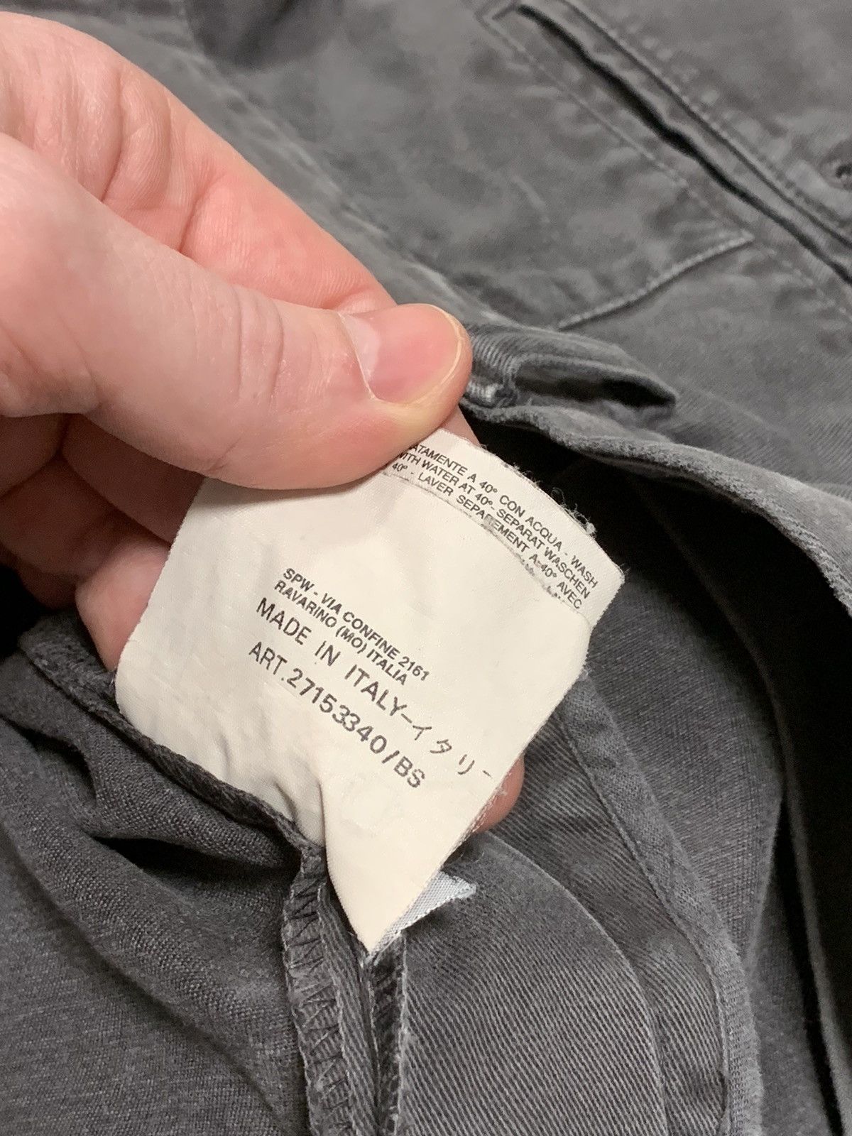 Stone Island Stone Island rare vintage grey casual pants Size US 36 / EU 52 - 9 Thumbnail