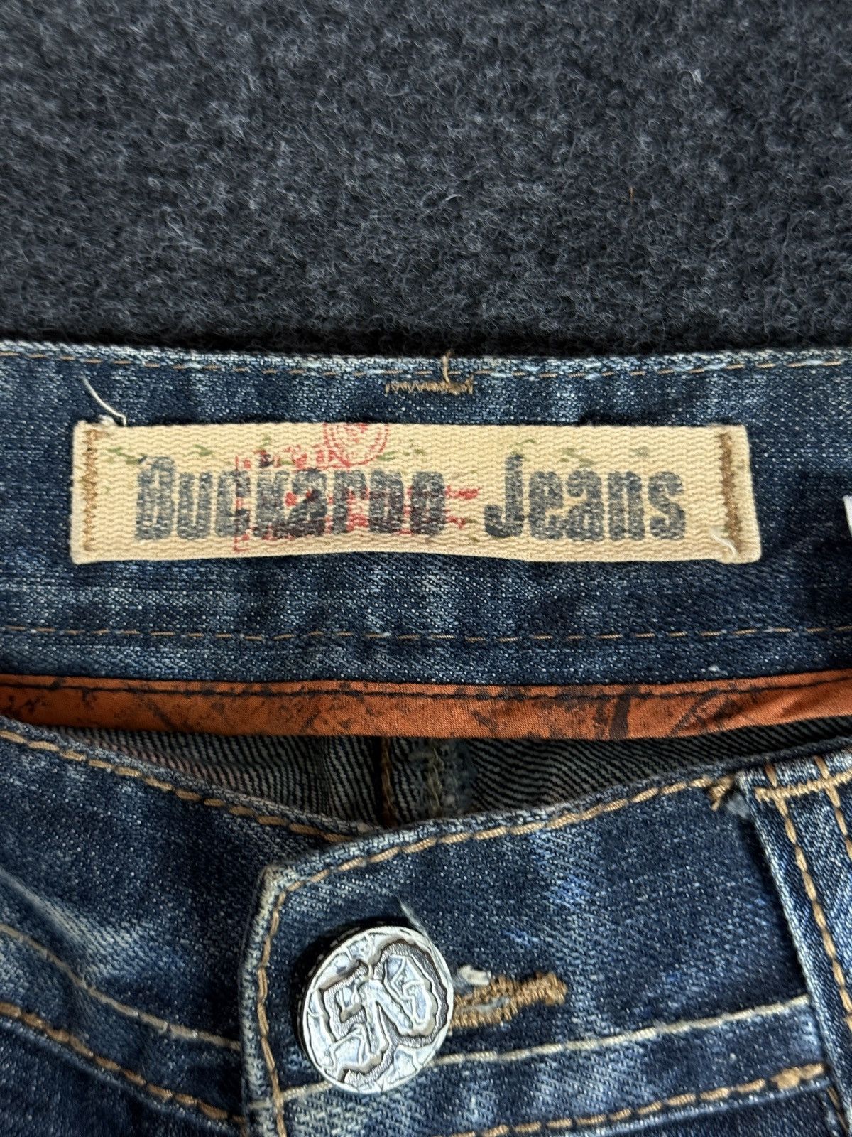 Other Rare Design Distressed Denim Buckaroo Jeans Size US 32 / EU 48 - 4 Thumbnail