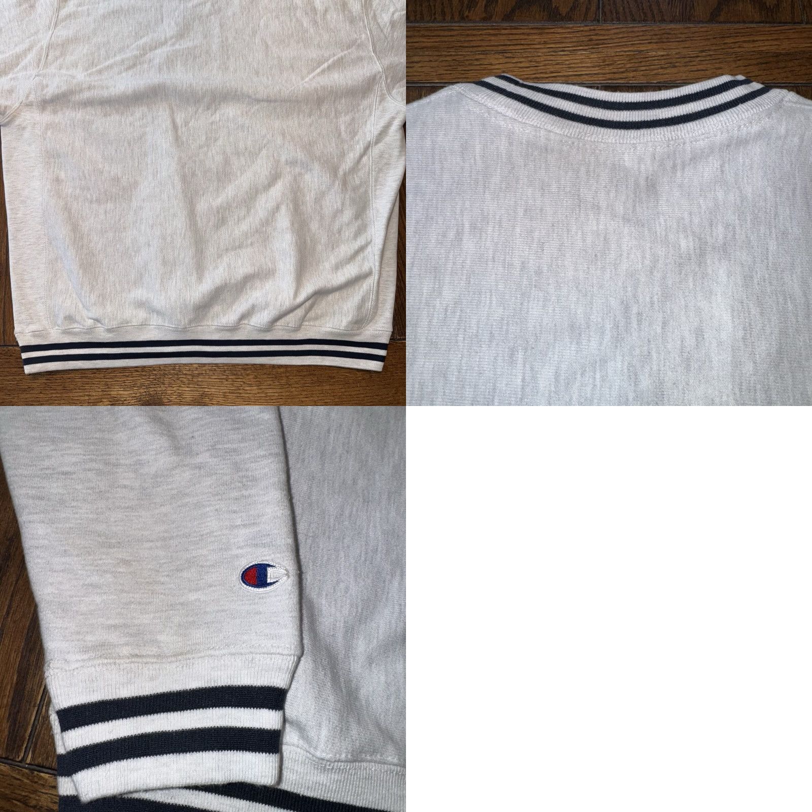 Champion VINTAGE Champion Reverse Weave Crew Neck Sweatshirt XL Michigan Wolverines Size XL Gray Mens Logo Football University College Reversible Sweatshirt Size US XL / EU 56 / 4 - 8 Thumbnail