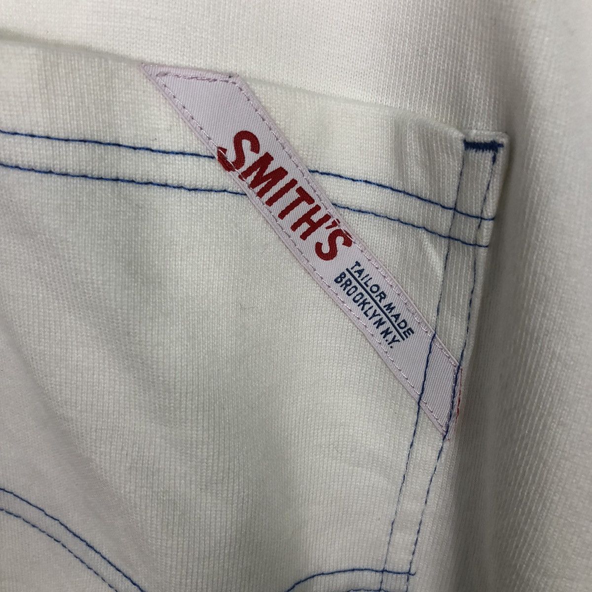 Japanese Brand × Vintage 📌Vintage Sweatshirt Long Sleeve One Pocket Smith's Brooklyn Size US M / EU 48-50 / 2 - 13 Thumbnail
