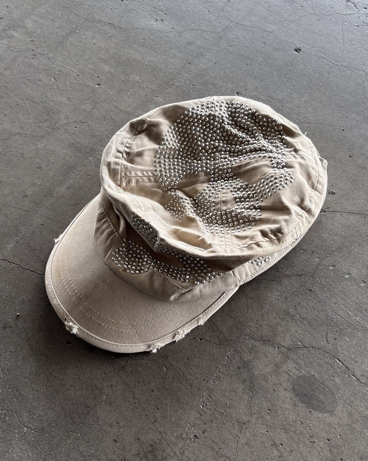 If Six Was Nine Skull Cadet Hats Distressed Size ONE SIZE - 2 Thumbnail