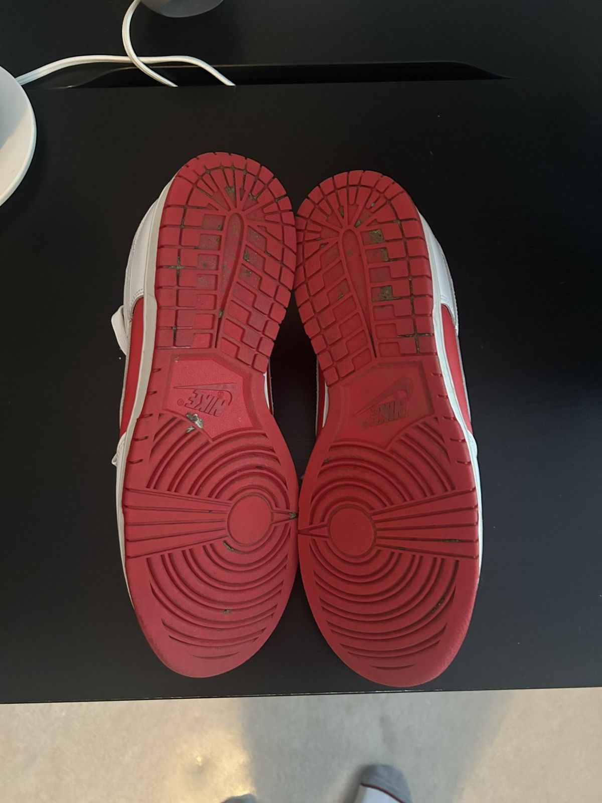 Nike Dunk Low Championship Red Size US 11.5 / EU 44-45 - 4 Thumbnail