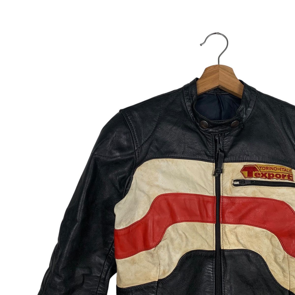 Sports Specialties Italian Texport Motorcycle Riding Leather Jacket Size XS / US 0-2 / IT 36-38 - 6 Thumbnail