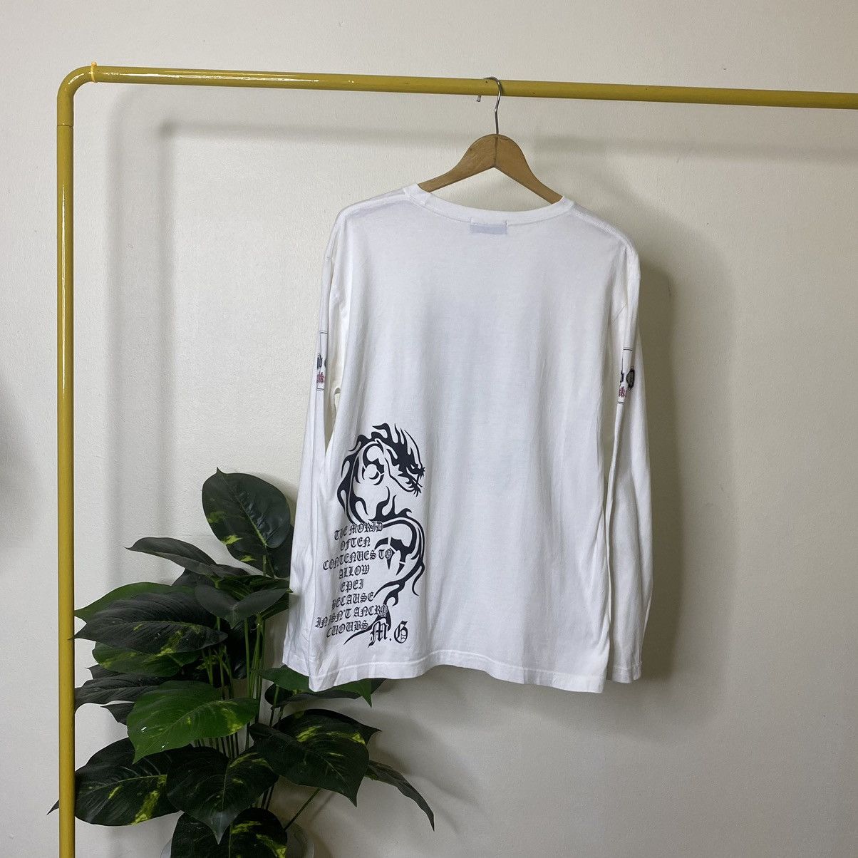 If Six Was Nine × Japanese Brand × Le Grande Bleu (L.G.B.) Mind Games Big Cross West Coast Choppers Style Tee Size US M / EU 48-50 / 2 - 6 Thumbnail