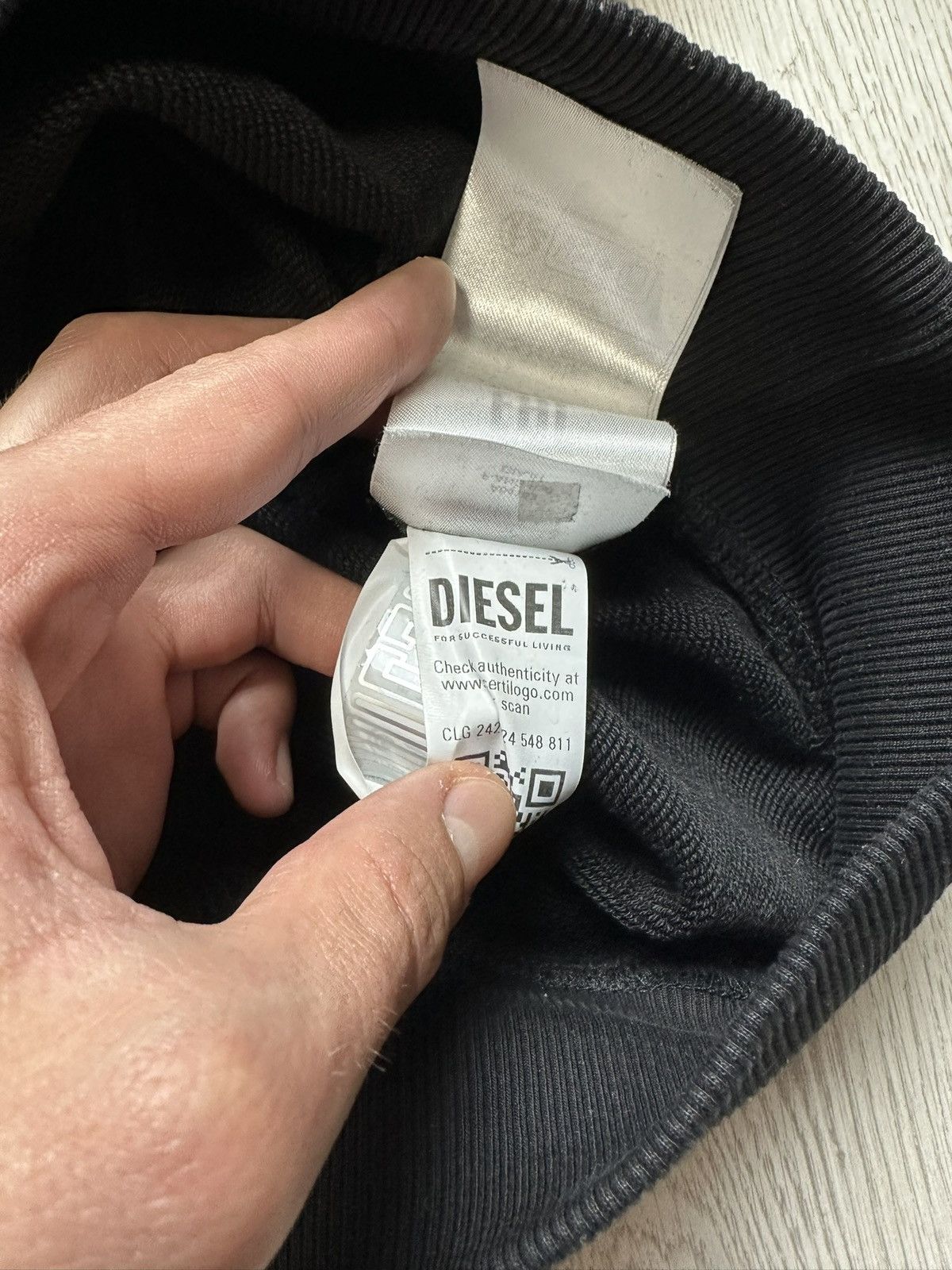Diesel Vintage Diesel Crewneck Sweatshirt Big Logo Embroidered Size US M / EU 48-50 / 2 - 9 Thumbnail