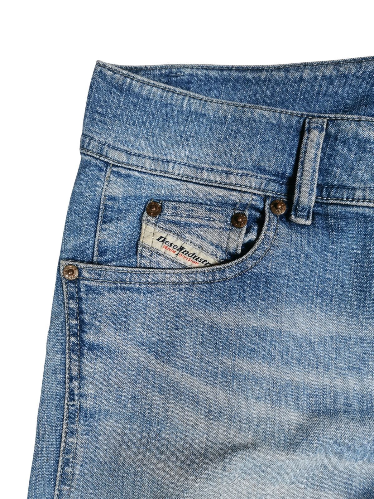Diesel Vintage y2k Diesel Flared Bootcut Jeans 🟦Size 32x33 Size 32" / US 10 / IT 46 - 6 Thumbnail