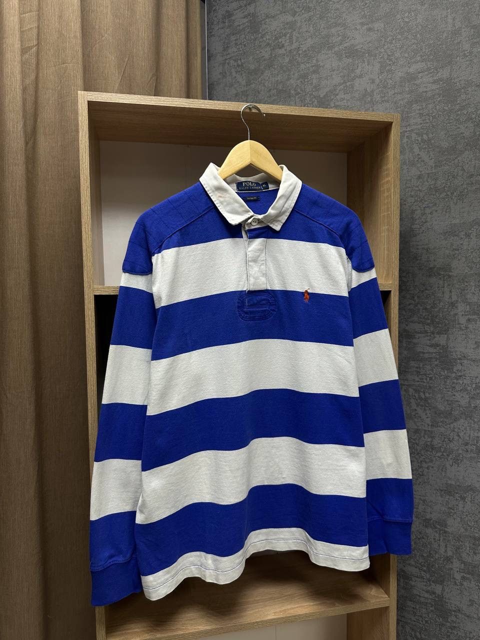 Polo Ralph Lauren × Vintage Vintage Polo Ralph Lauren Rugby PRL Sweatshirt Size US XL / EU 56 / 4 - 5 Thumbnail