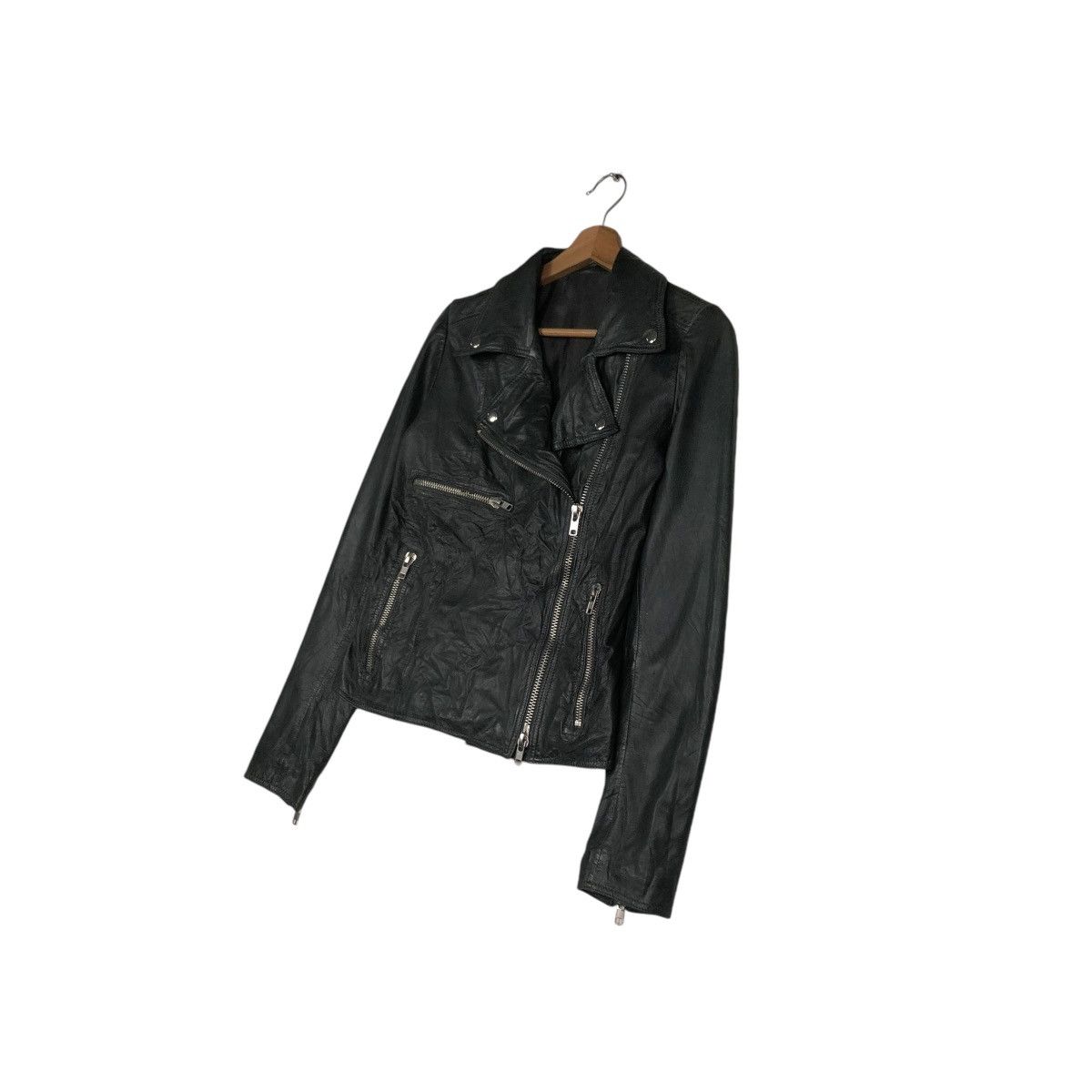 Seditionaries 🔥VINTAGE DOUBLE COLLAR LEATHE JACKET SWORD 14th ADDICTION Size US M / EU 48-50 / 2 - 4 Thumbnail