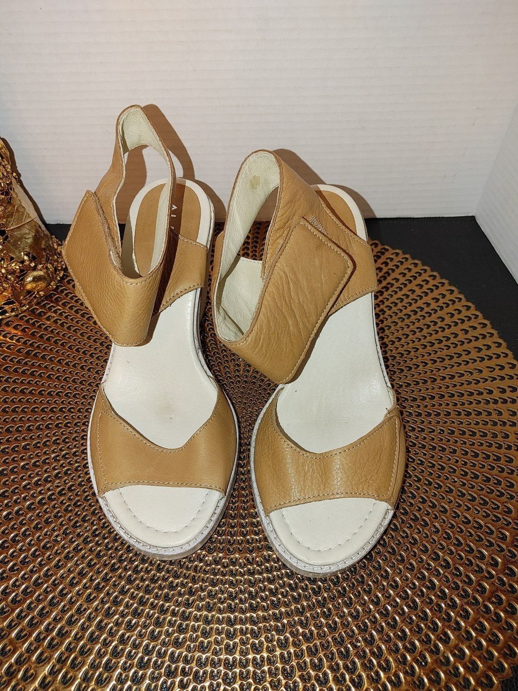 Aldo ALDO Leather Sandals Size 8.5 Size US 8.5 / IT 38.5 - 1 Thumbnail