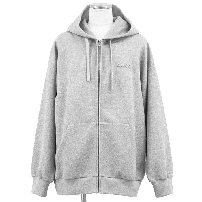 Gucci Gucci Gucci Cotton Nylon Zip Hoodie Textile Sweatshirts & Hoodies DUTY FREE for USA Size ONE SIZE - 1 Thumbnail