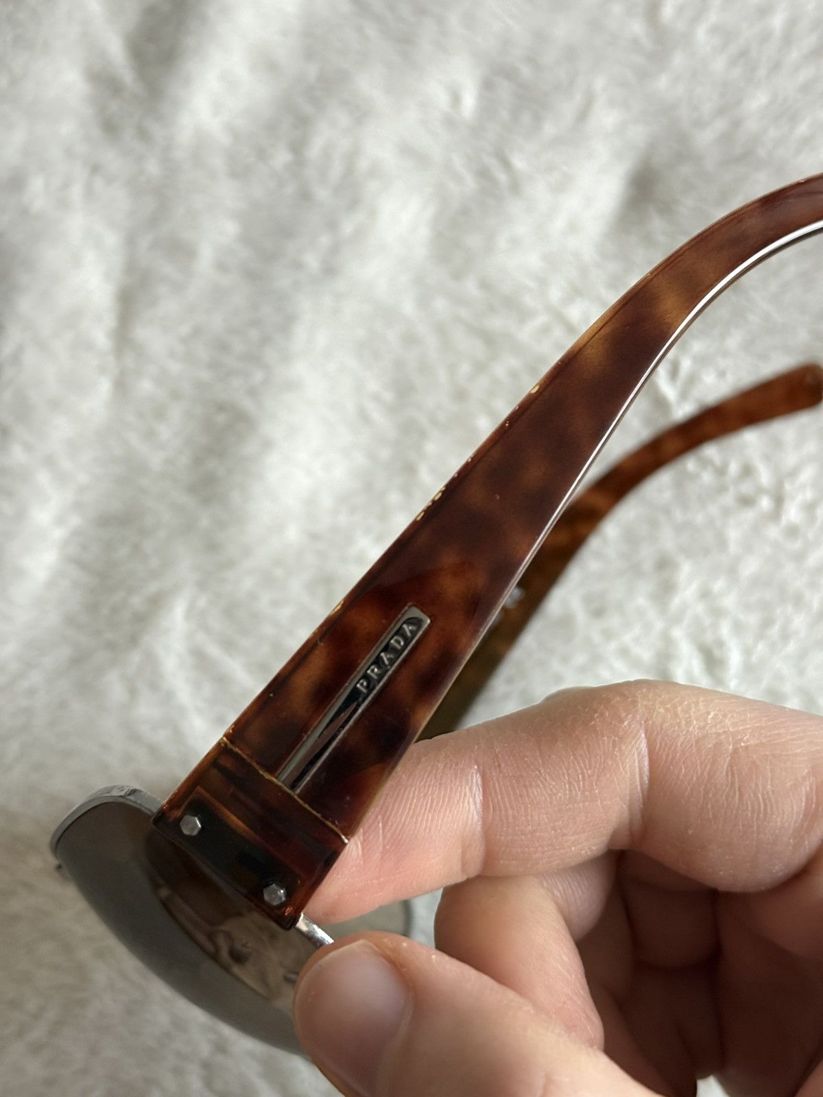 Prada Vintage Prada sunglasses Aviator Size ONE SIZE - 3 Thumbnail