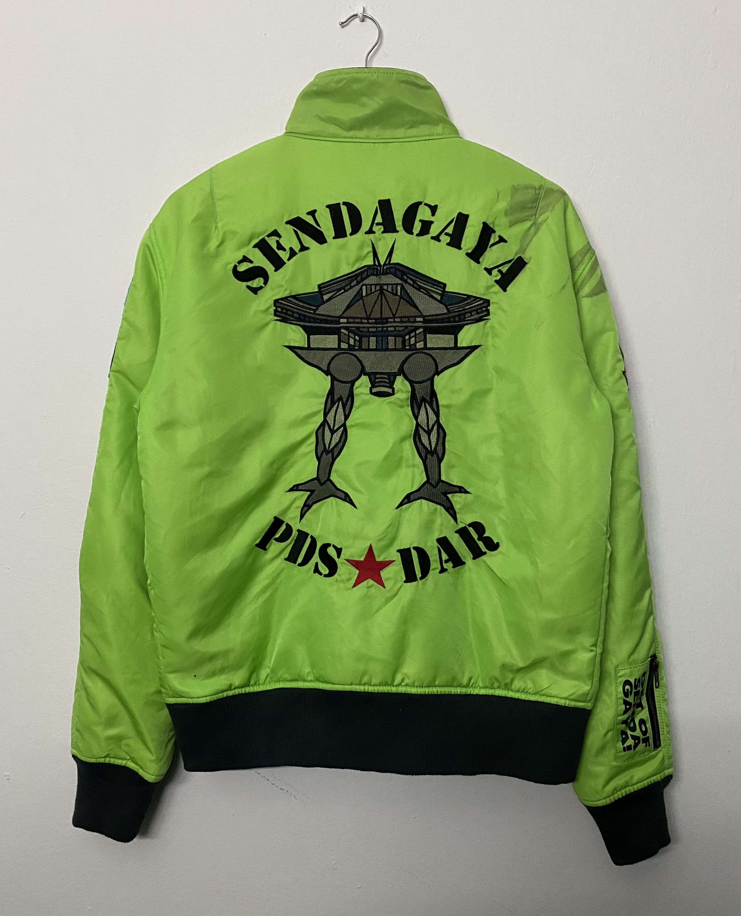 Japanese Brand Punk Drunkers x Doarat Sendagaya PDS DAR Bomber Jacket Size US M / EU 48-50 / 2 - 2 Thumbnail