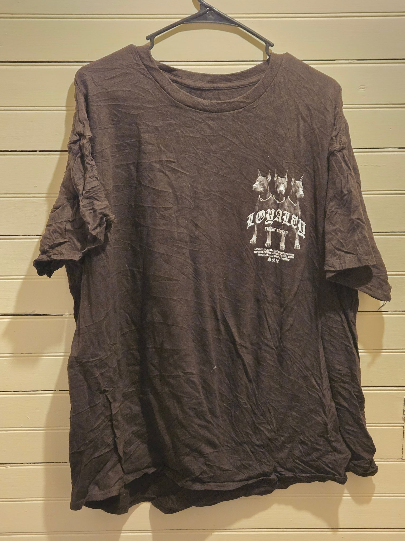 Other Popular PoisonShirt Mens 2XL Black Doberman Loyalty Street Size US XXL / EU 58 / 5 - 1 Thumbnail