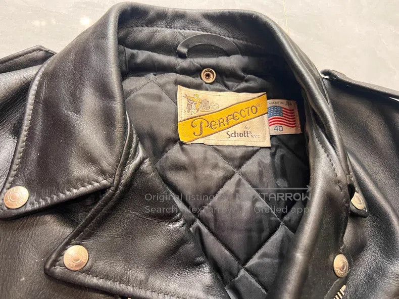 Schott Schott 618 locomotive leather jacket Size US XL / EU 56 / 4 - 2 Thumbnail