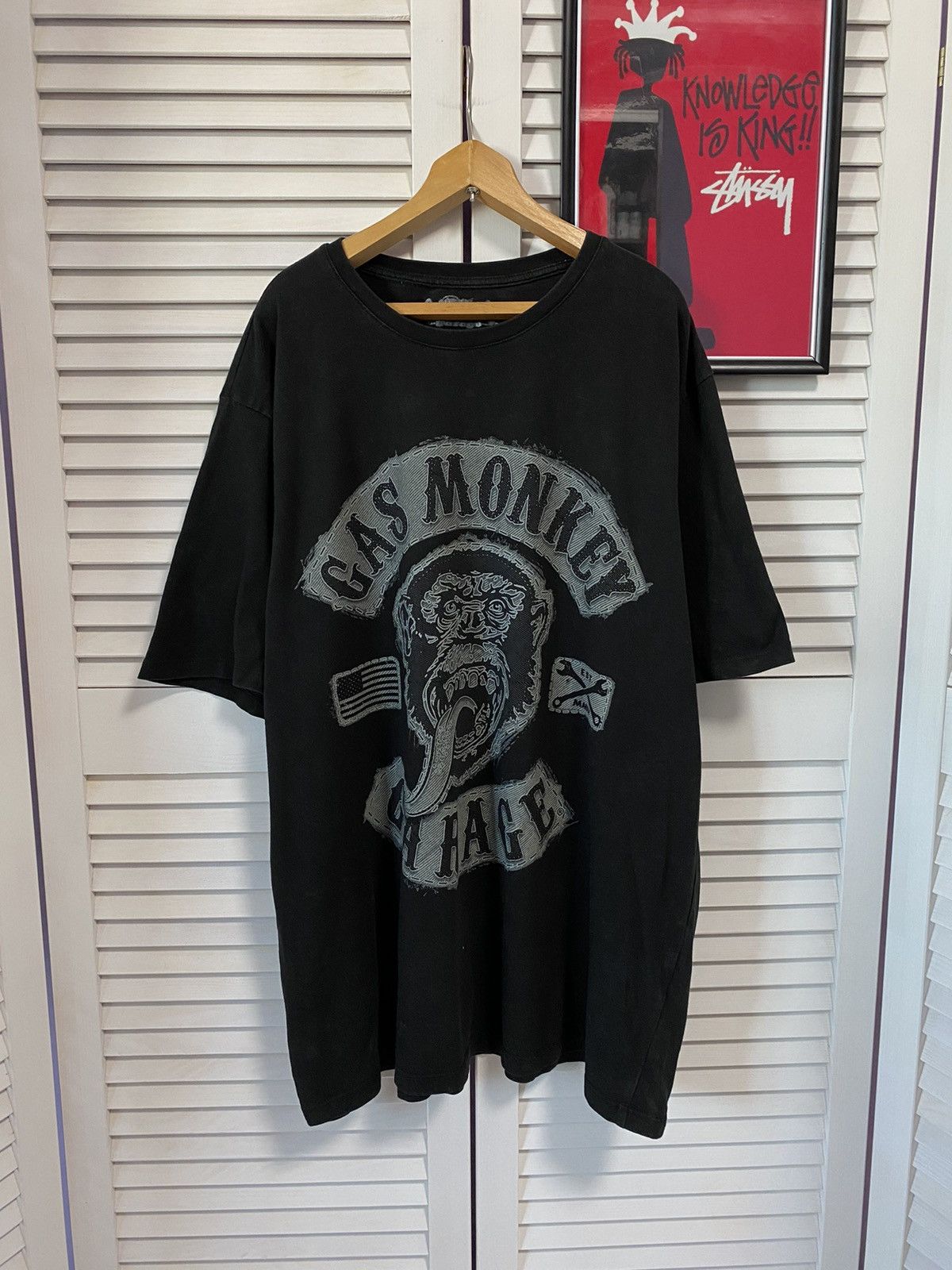 Band Tees T-Shirt Tee Gas Monkey Garage Monkey Graphic Print Size US L / EU 52-54 / 3 - 1 Thumbnail