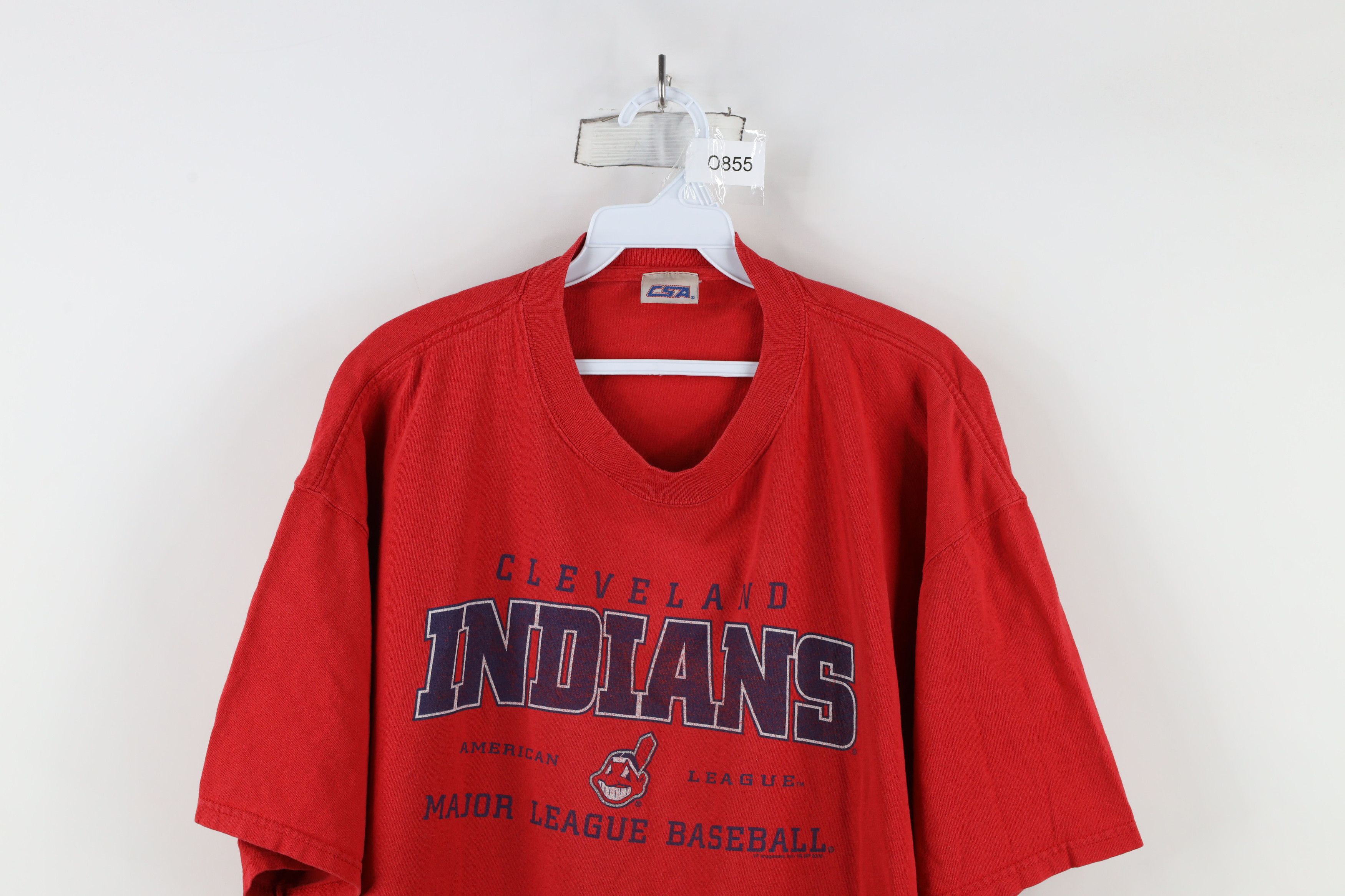 Vintage Vintage Y2K 2006 Wahoo Cleveland Indians Baseball T-Shirt Size US XXL / EU 58 / 5 - 2 Thumbnail