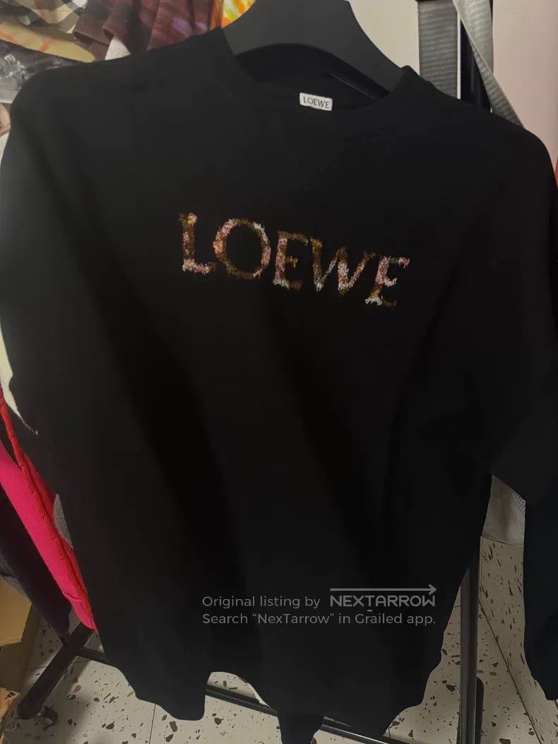 Loewe Loewe Embroidered Sweatshirt Size M / US 6-8 / IT 42-44 - 1 Thumbnail
