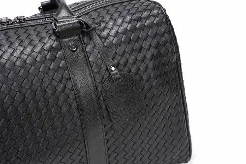 Japanese Brand Outdoor retro woven travel duffle bag pu leather Size ONE SIZE - 7 Thumbnail