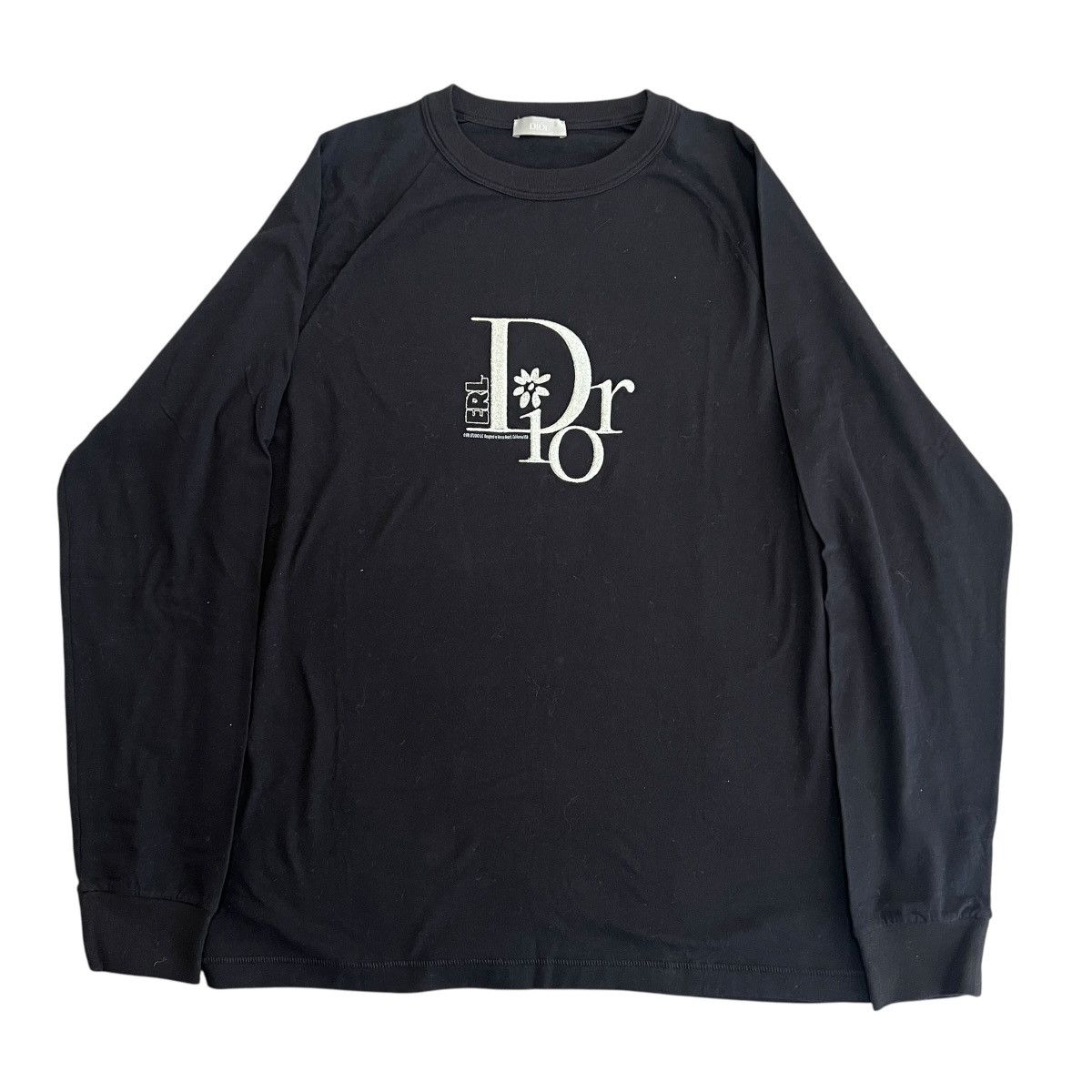 Dior × ERL DIOR by ERL Glitter Logo Long-Sleeve Shirt S Size US M / EU 48-50 / 2 - 1 Thumbnail