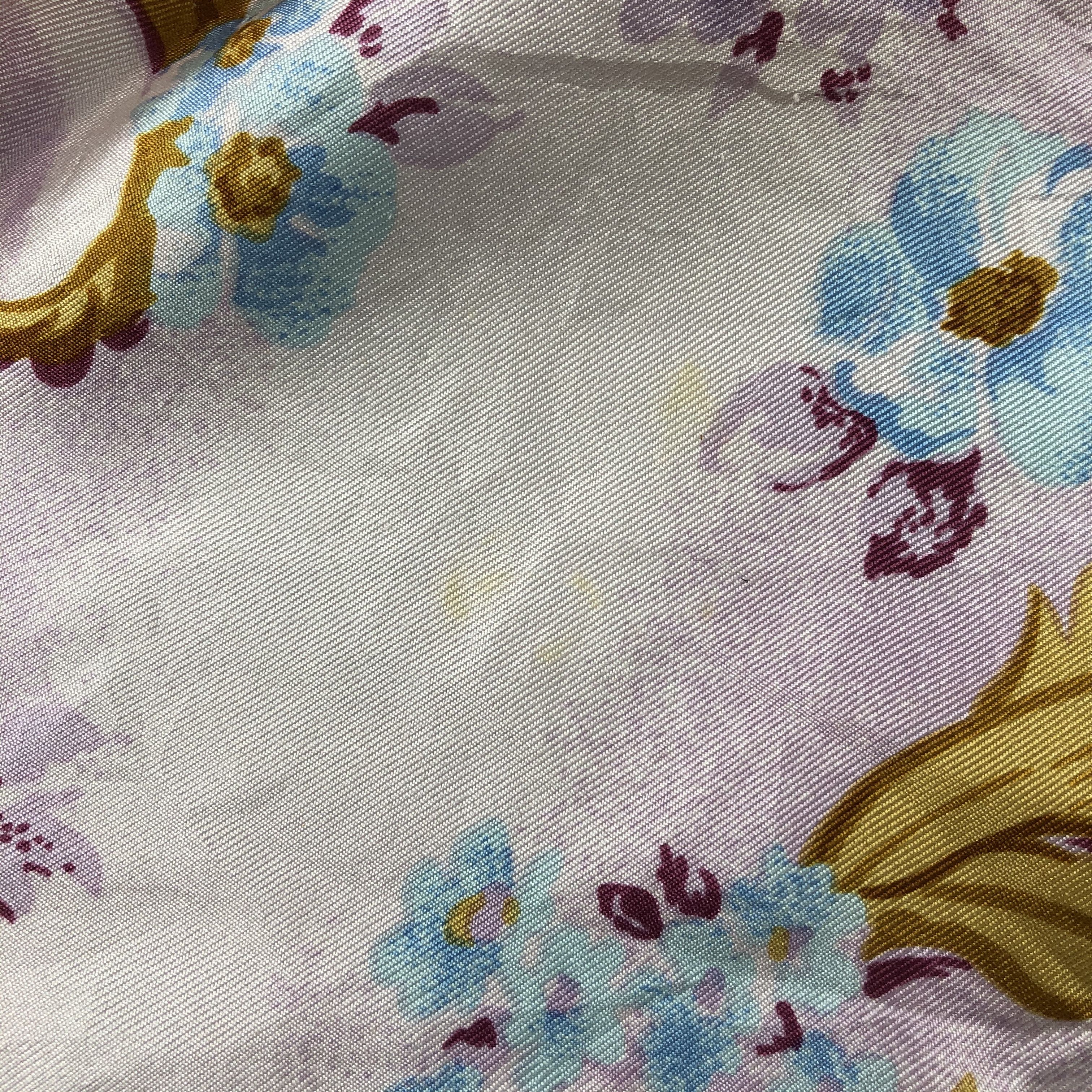 Vintage Vintage Silk Scarf Size ONE SIZE - 7 Thumbnail